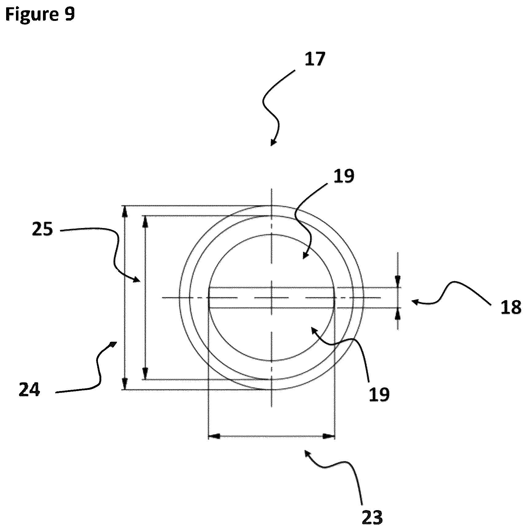 Patent US12378886 Figure 5 – Hollow rod composite anchor with improved setting capability and method for setting a hollow rod composite anchor into a rock stratum