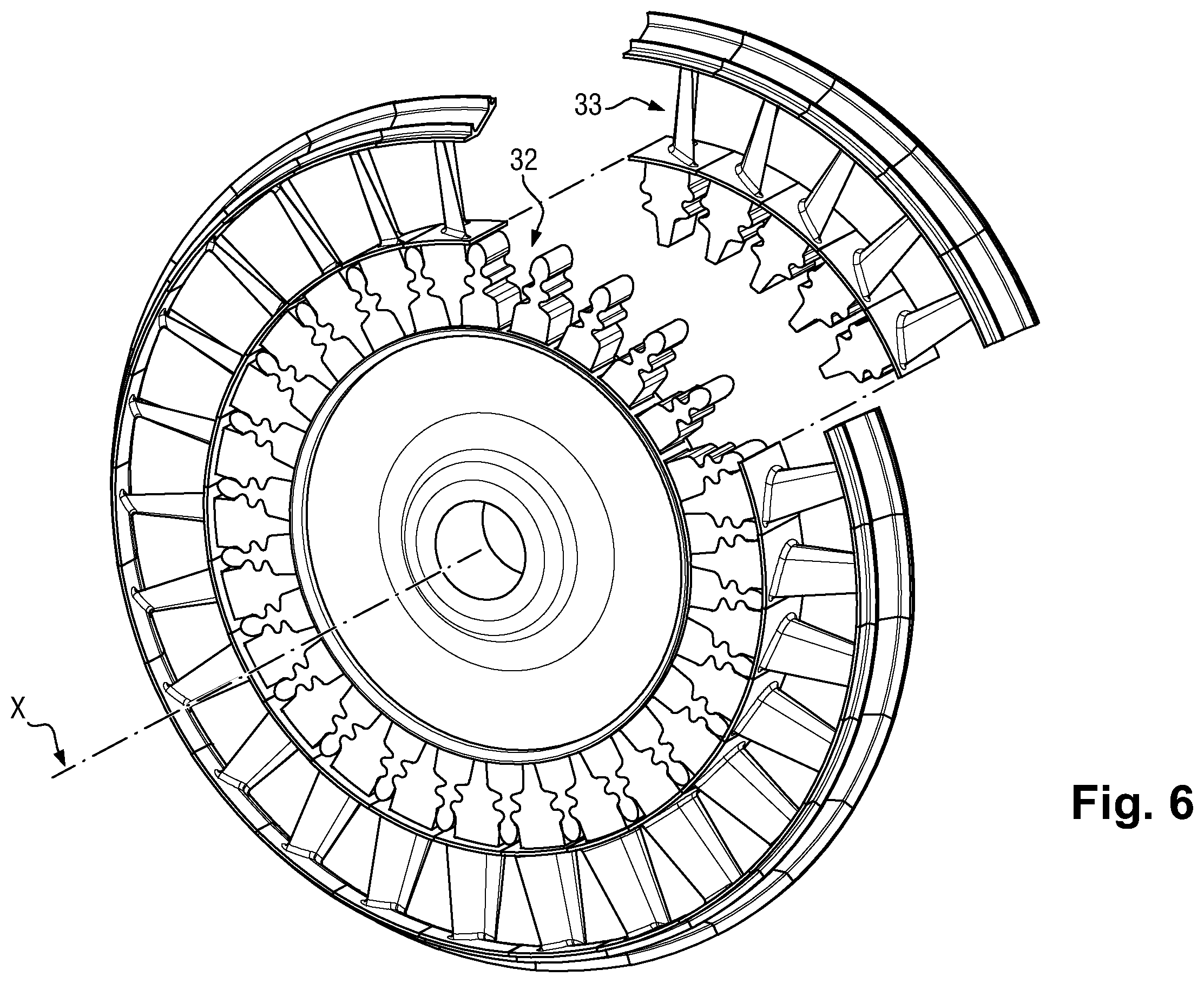 Patent US12378891 Figure 5 – Aeronautical propulsion system
