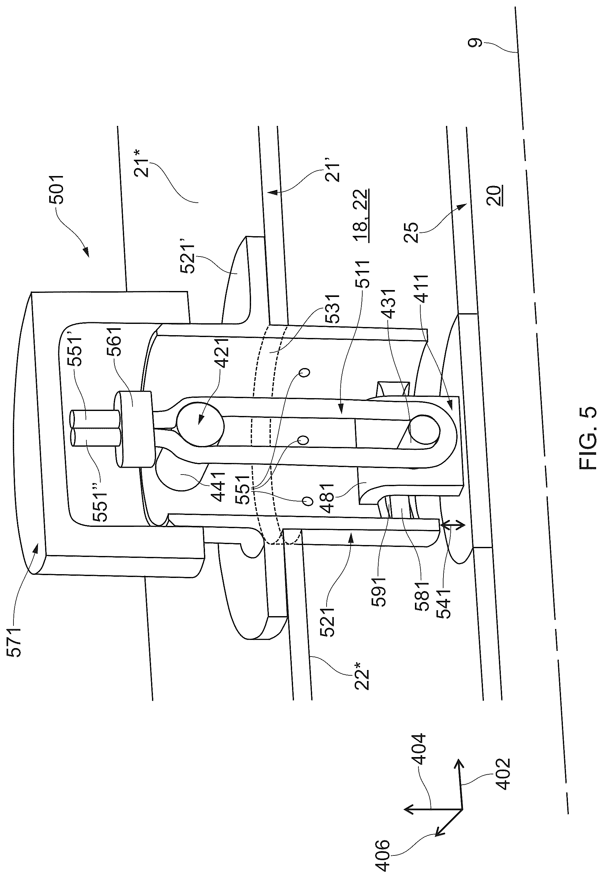Patent US12378899 Figure 4 – Ducting arrangement for a gas turbine engine