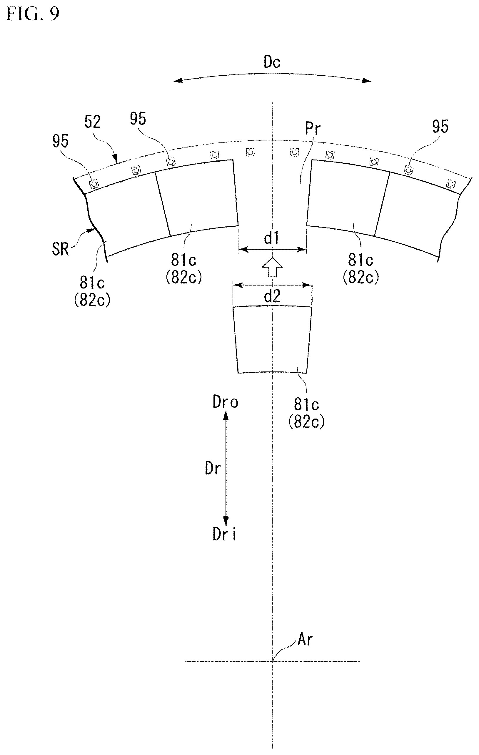 Patent US12378900 Figure 9 – Exhaust system and gas turbine equipped with same