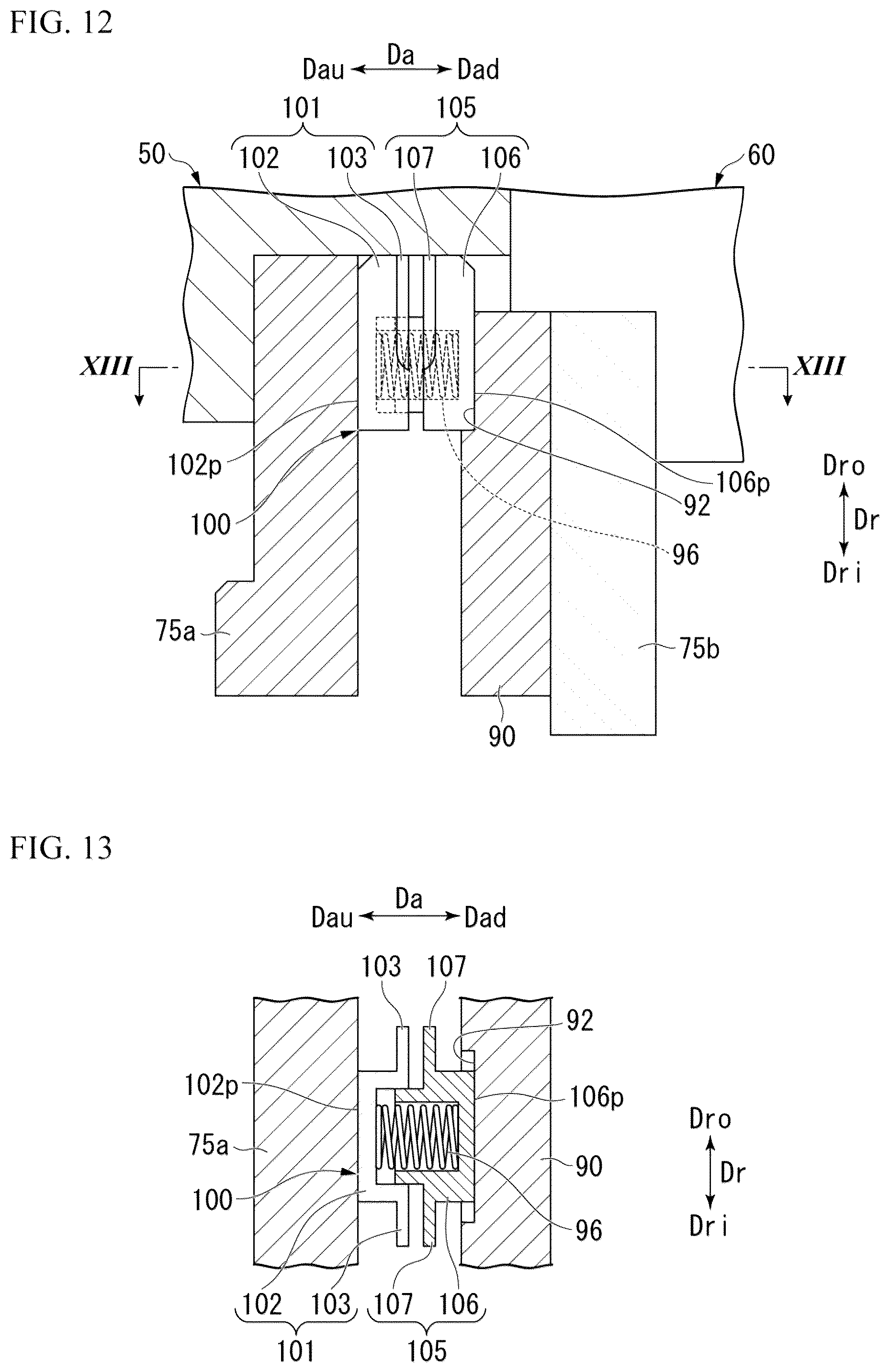 Patent US12378900 Figure 12 – Exhaust system and gas turbine equipped with same