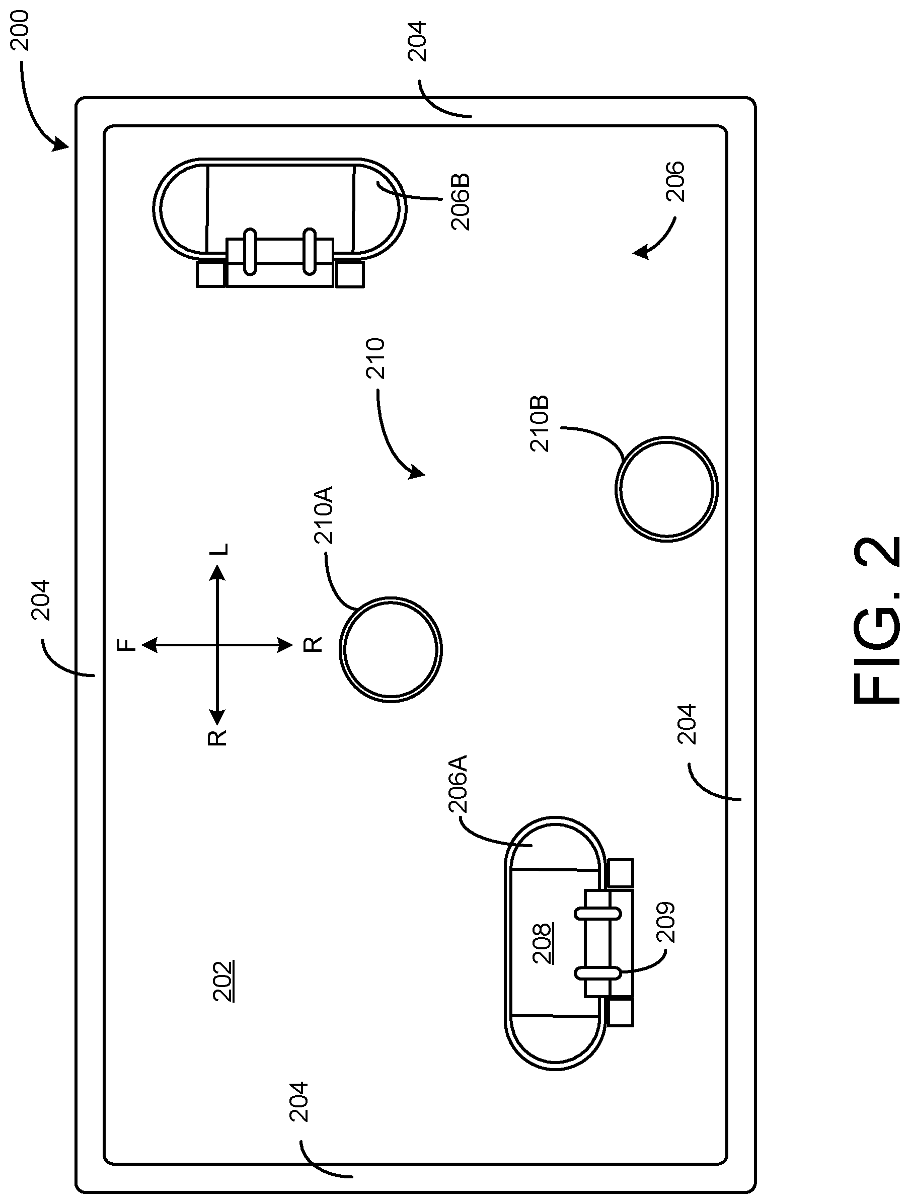 Patent US12378904 Figure 2 – Flotation-based valve to prevent oil from exiting a vehicle oil sump