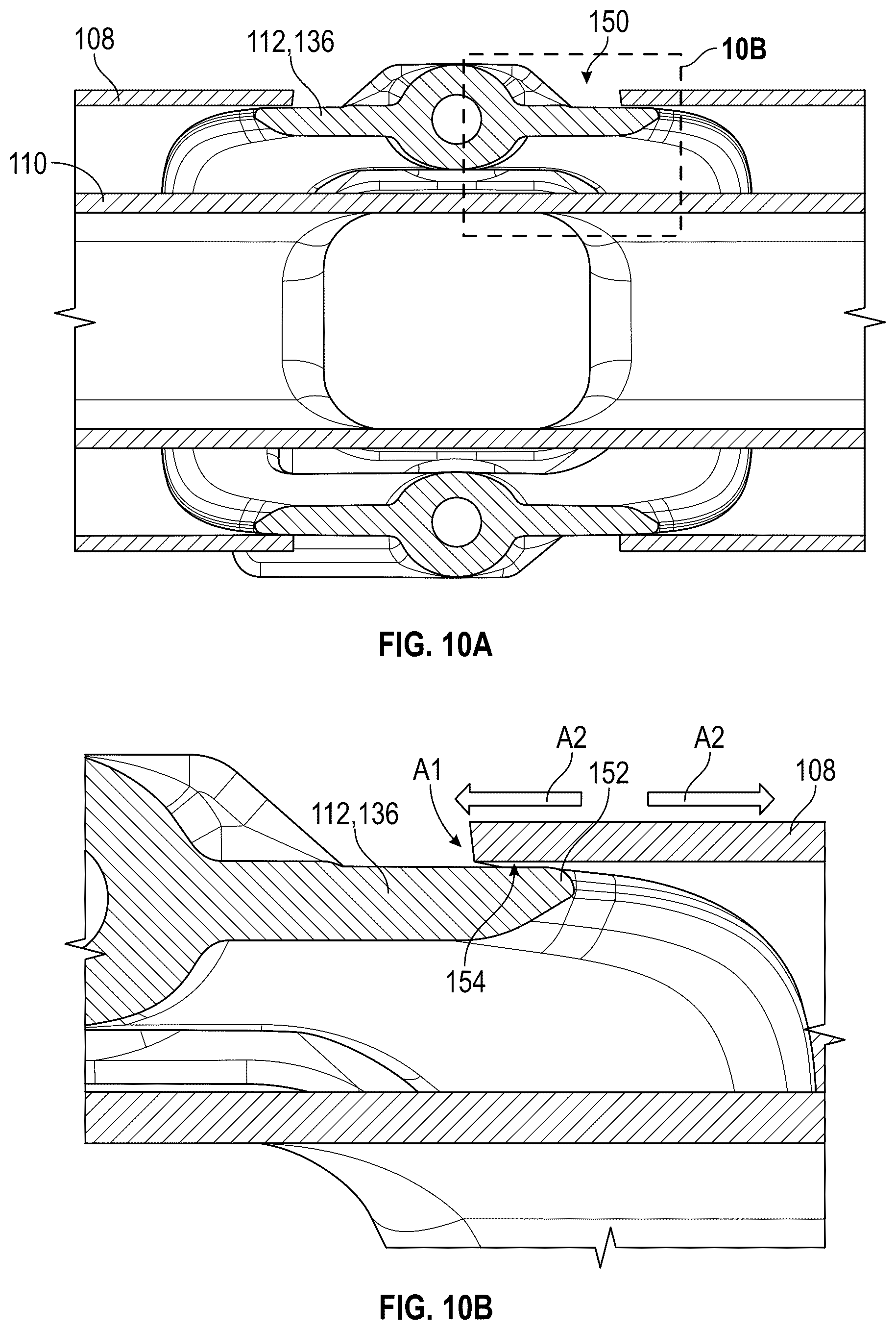 Patent US12378906 Figure 7 – Exhaust manifold assembly for internal combustion engine