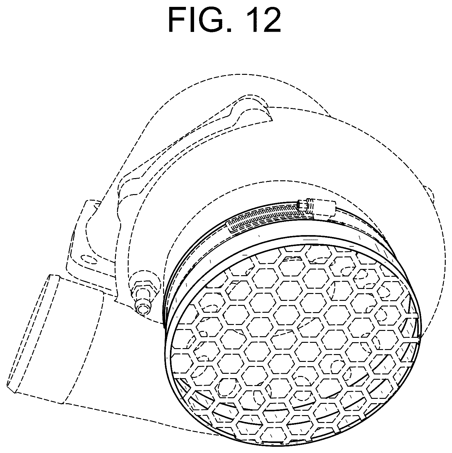Patent US12378909 Figure 8 – Systems and methods associated with a removable inlet shield