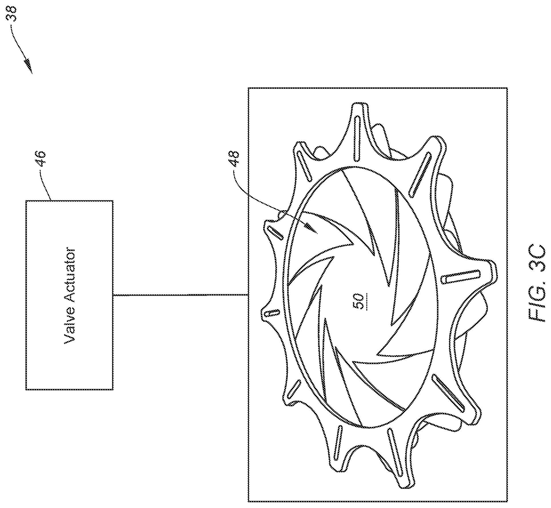 Patent US12378912 Figure 5 – Electronically controlled pressure relief system for an engine
