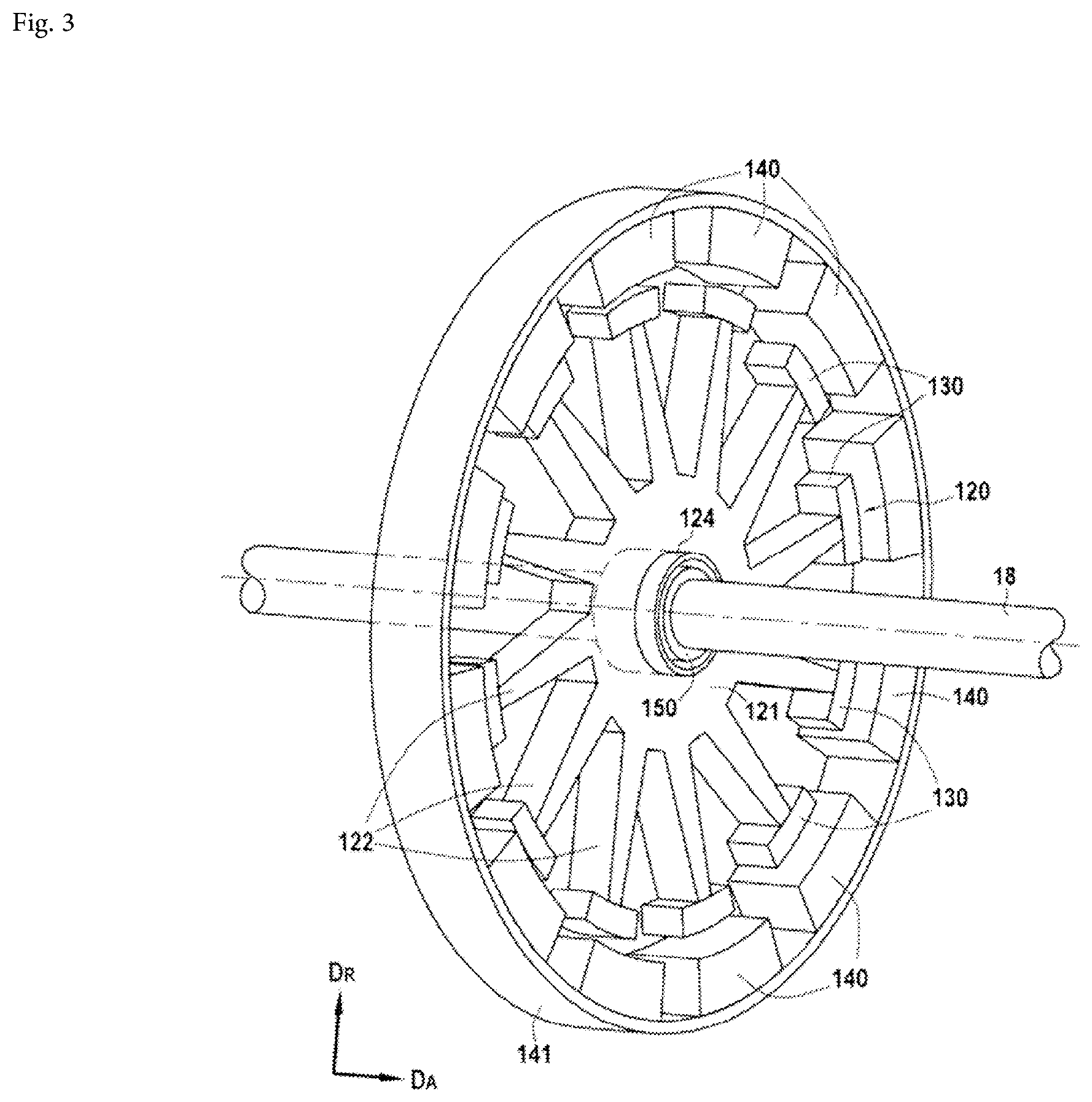 Patent US12378915 Figure 3 – Fuel supply circuit of an aircraft engine