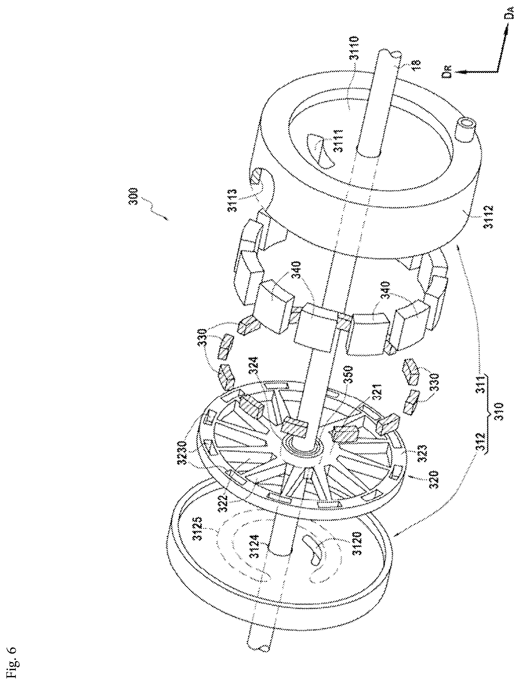 Patent US12378915 Figure 6 – Fuel supply circuit of an aircraft engine
