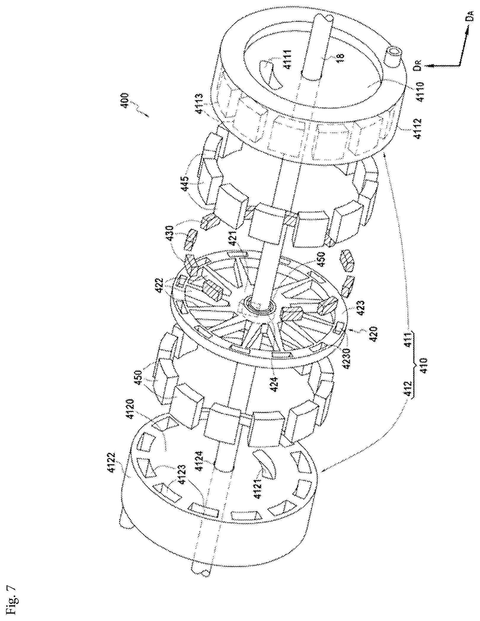 Patent US12378915 Figure 7 – Fuel supply circuit of an aircraft engine