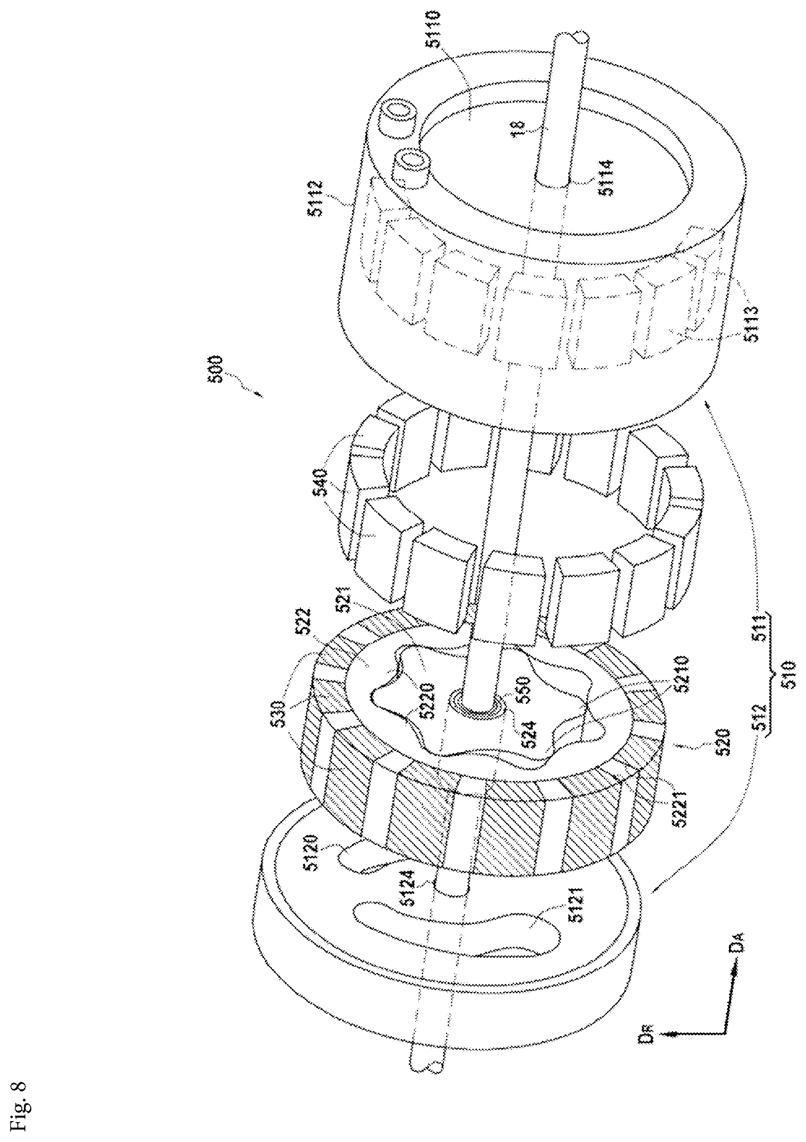 Patent US12378915 Figure 8 – Fuel supply circuit of an aircraft engine