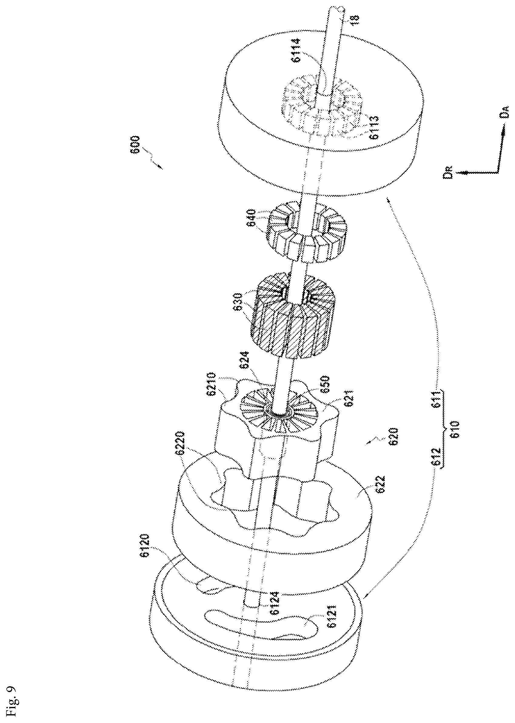 Patent US12378915 Figure 9 – Fuel supply circuit of an aircraft engine