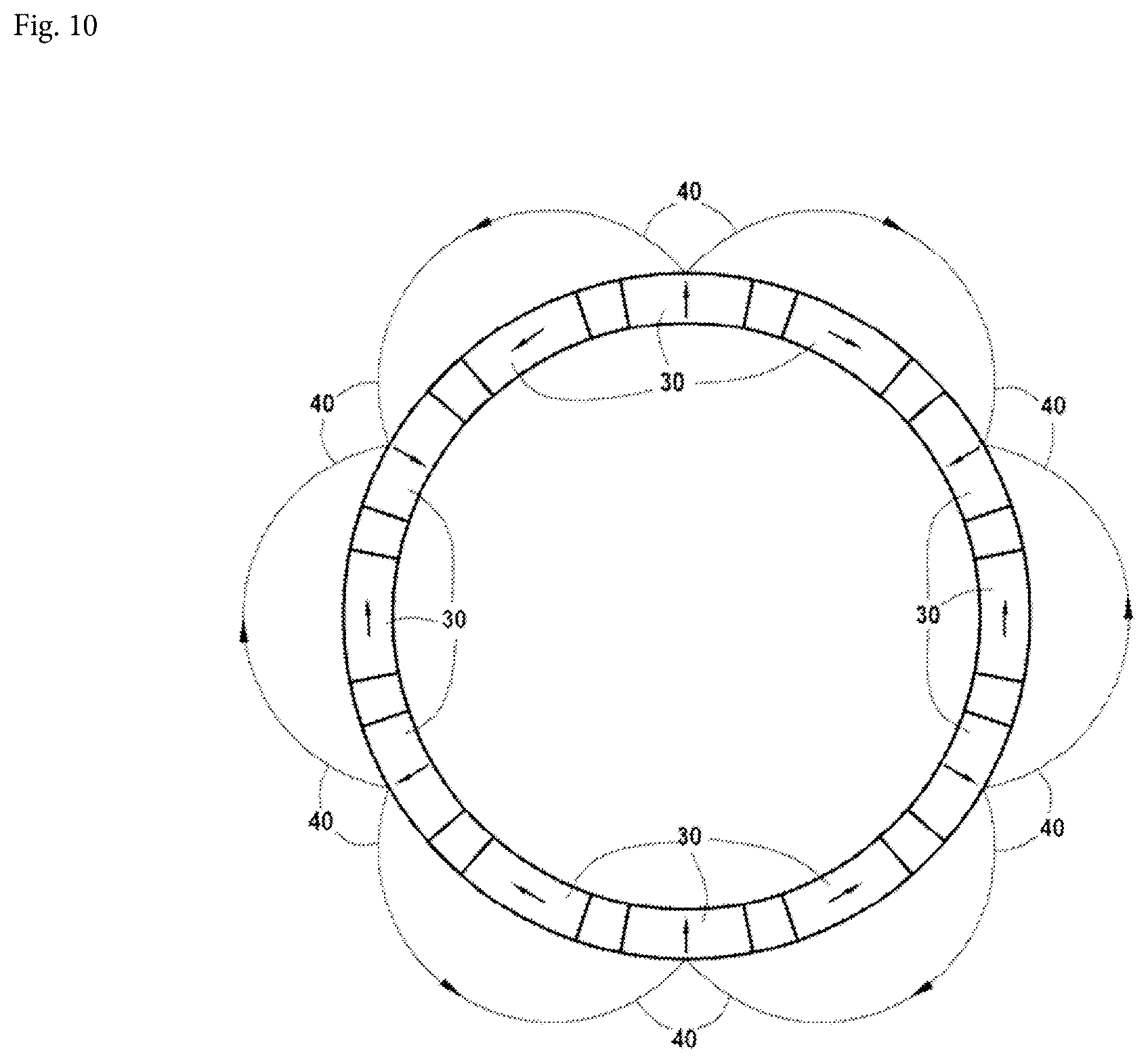 Patent US12378915 Figure 10 – Fuel supply circuit of an aircraft engine