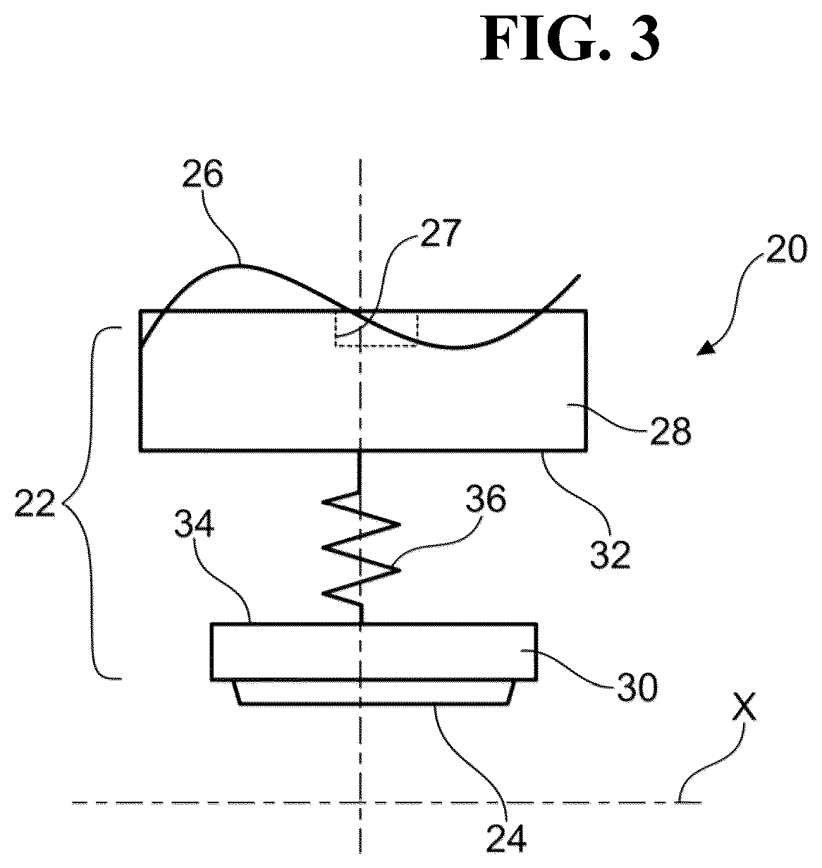 Patent US12378917 Figure 3 – Sun gear for a mechanical reduction gear of an aircraft turbomachine