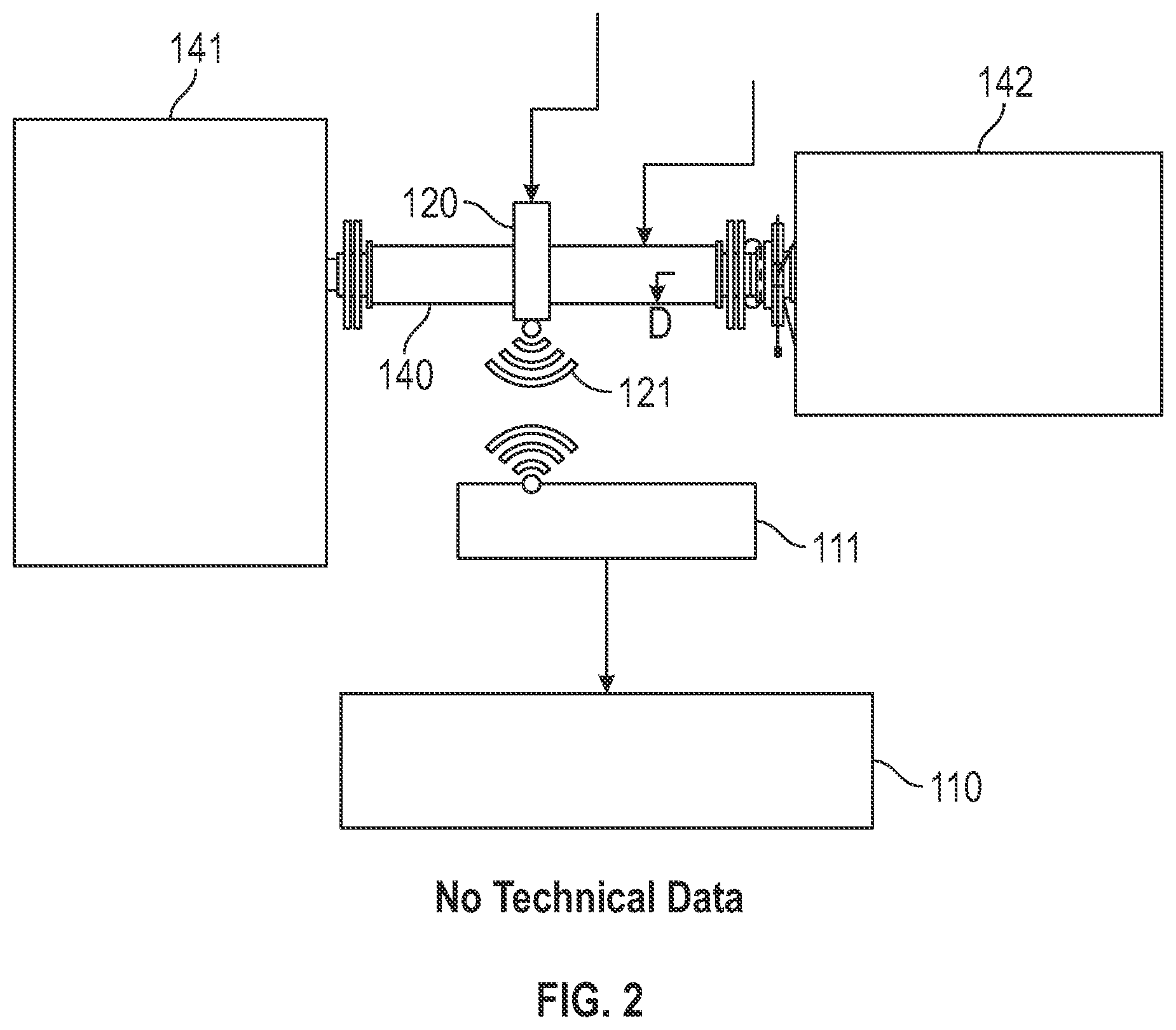 Patent US12378919 Figure 2 – Direct horsepower and torque measurement system for gas turbine engine