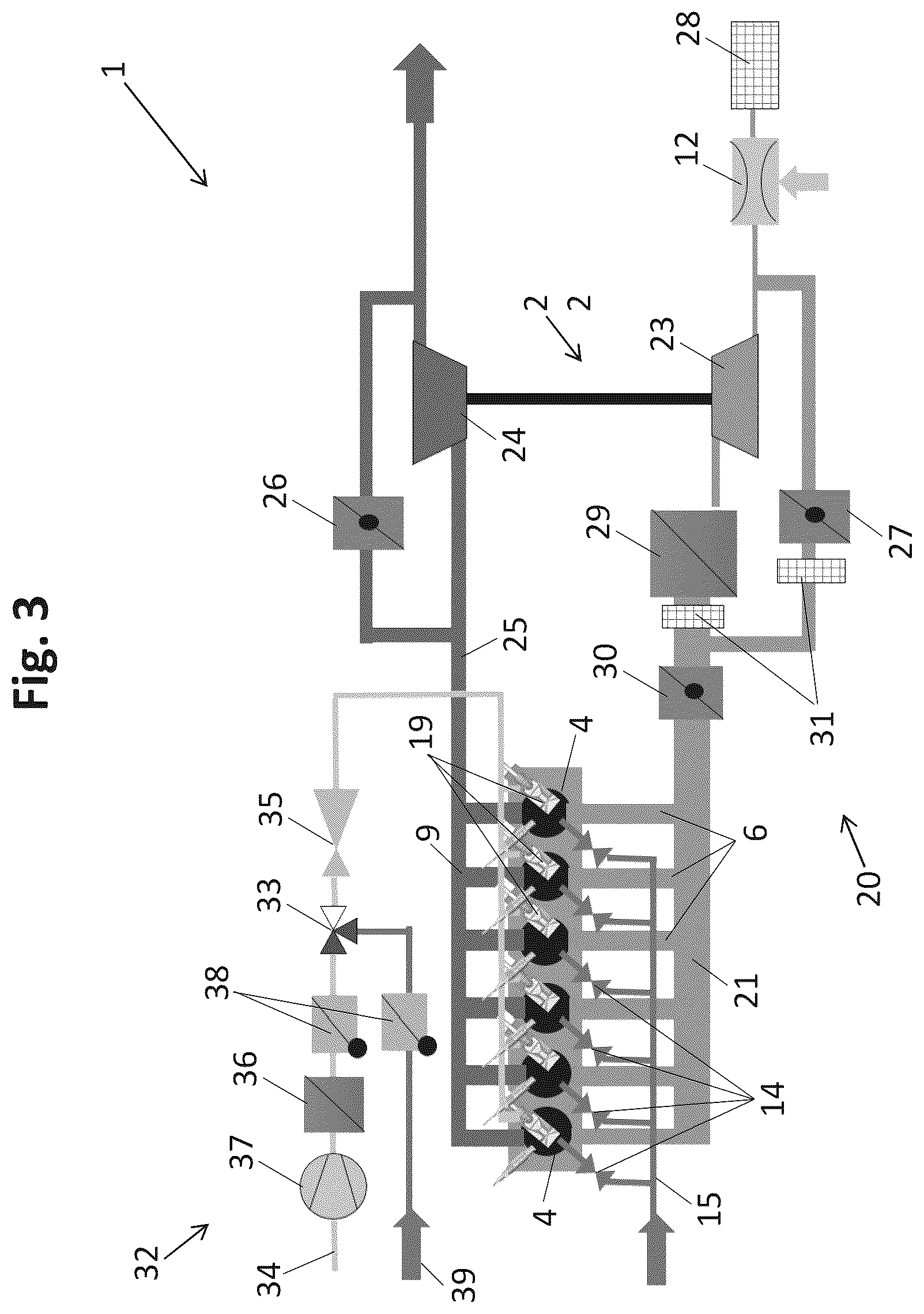 Patent US12378921 Figure 3 – Internal combustion engine and a method for operating an internal combustion engine
