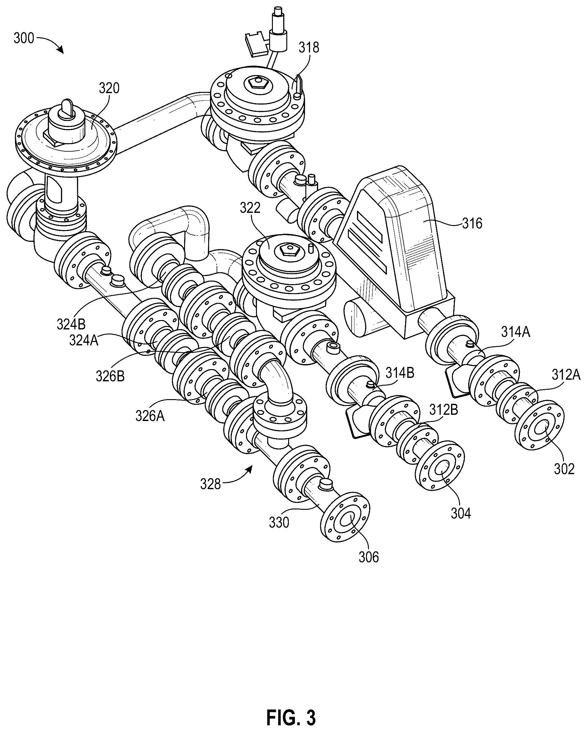 Patent US12378922 Figure 3 – Blending gaseous fuels for energy conversion systems