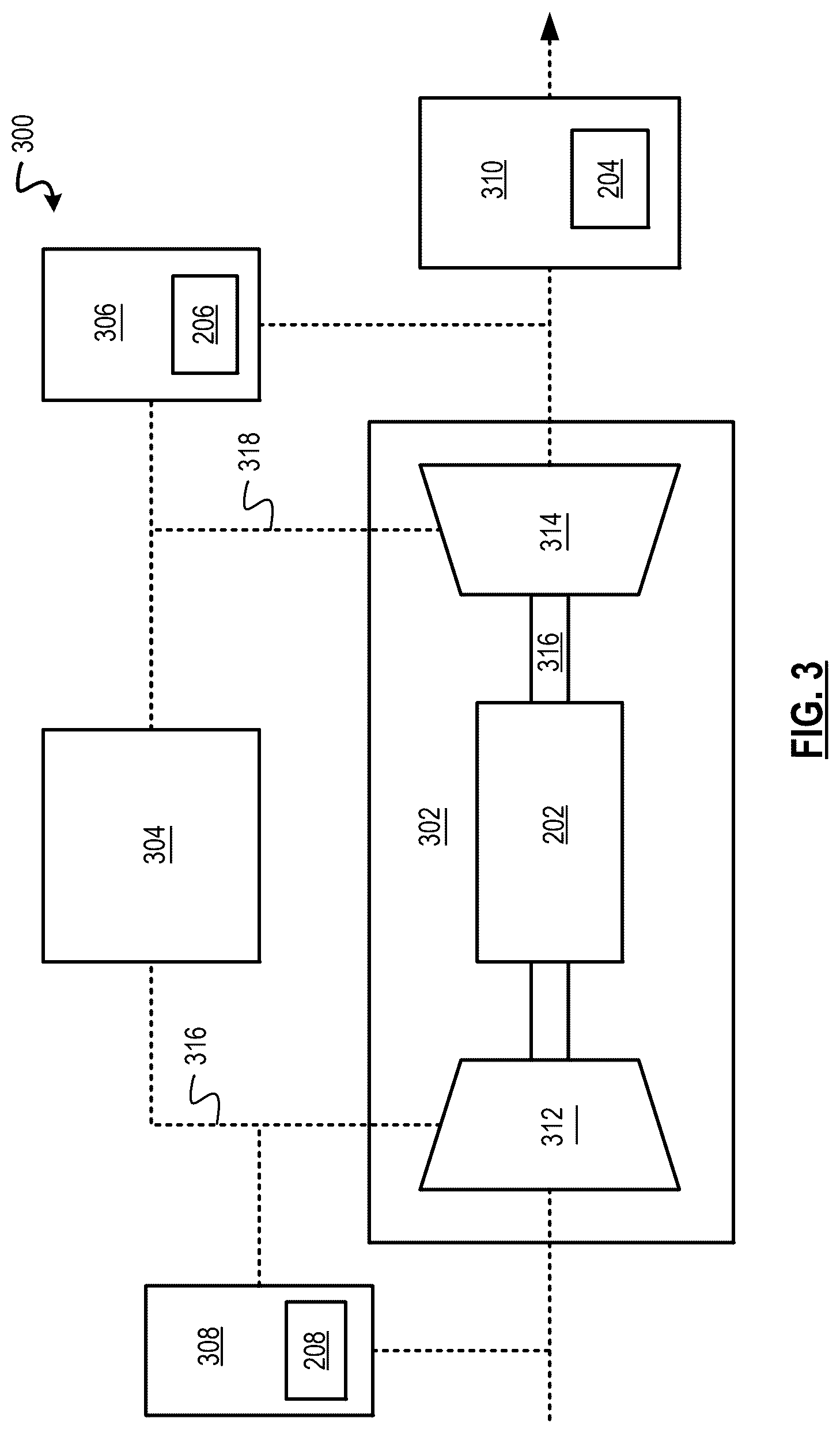 Patent US12378924 Figure 3 – Systems and methods for migitating cold start emissions via rotation of turbocharger turbine