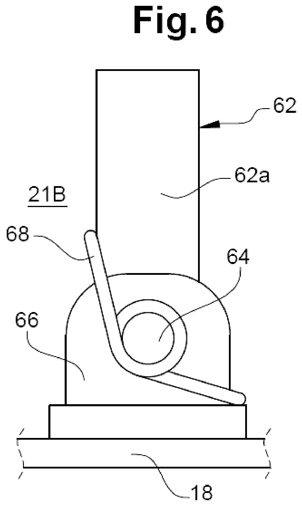 Patent US12378929 Figure 4 – Thrust reverser comprising fixed cascades and a sealing membrane
