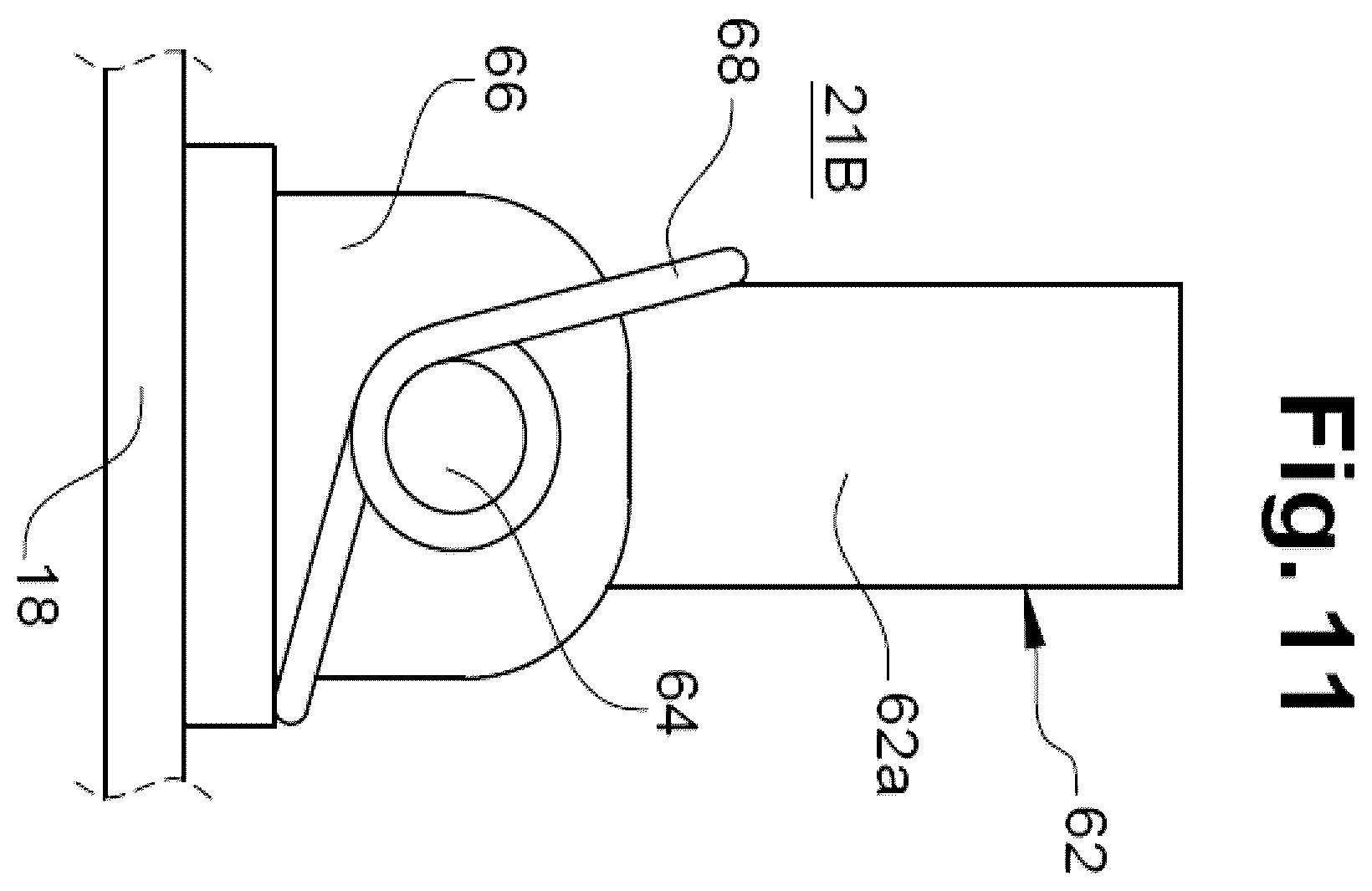 Patent US12378930 Figure 9 – Thrust reverser comprising movable cascades and a sealing membrane