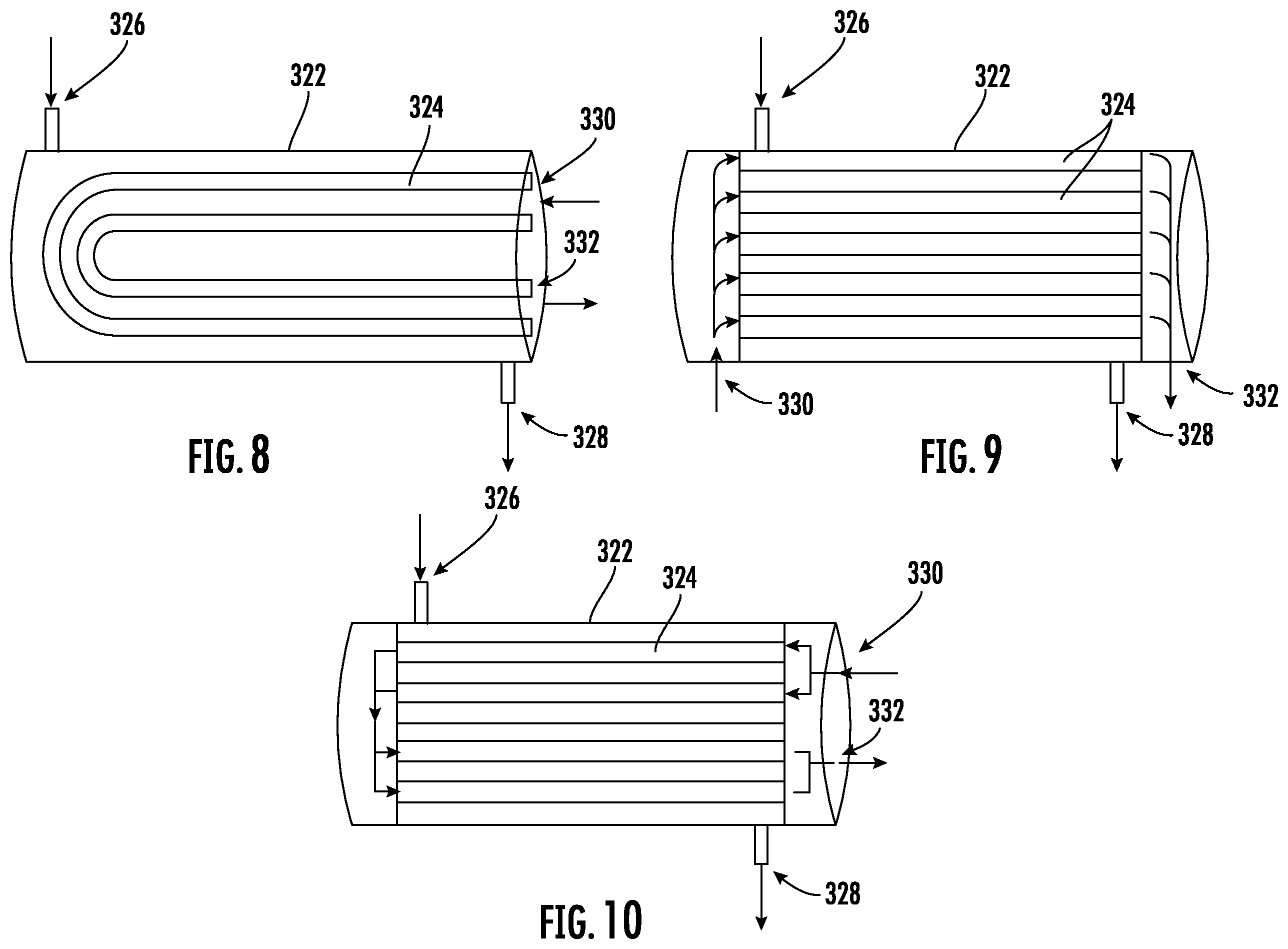 Patent US12378932 Figure 5 – Gas turbine engine having a heat exchanger located in an annular duct