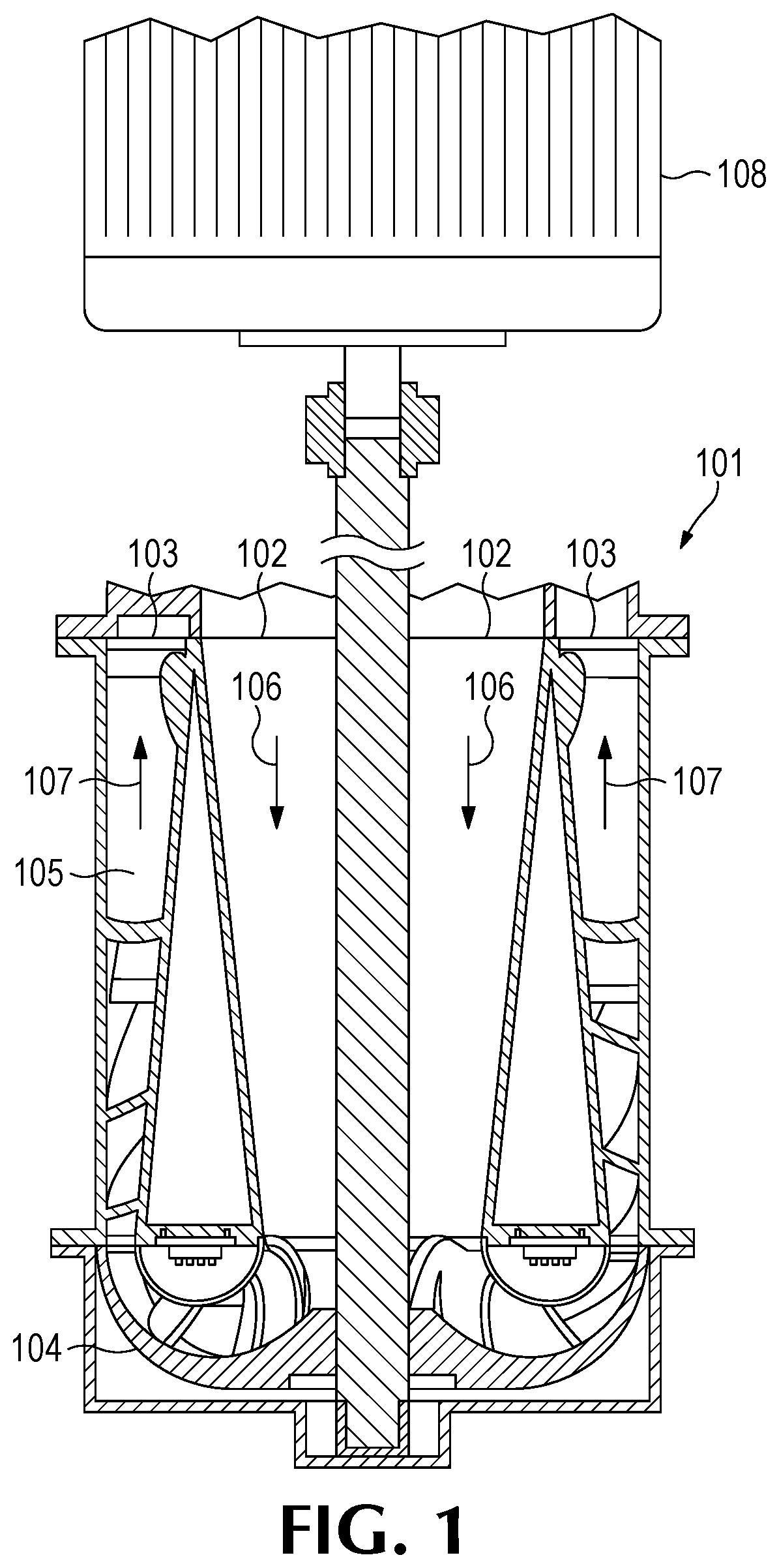 Patent US12378938 Figure 1 – Fluid connection for a hydromotive machine
