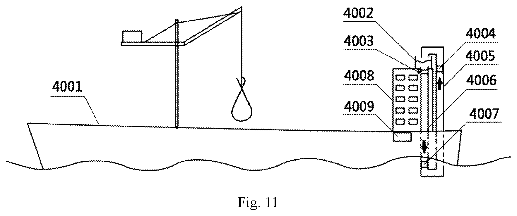 Patent US12378940 Figure 11 – Underwater ducted hydroelectric power generation system