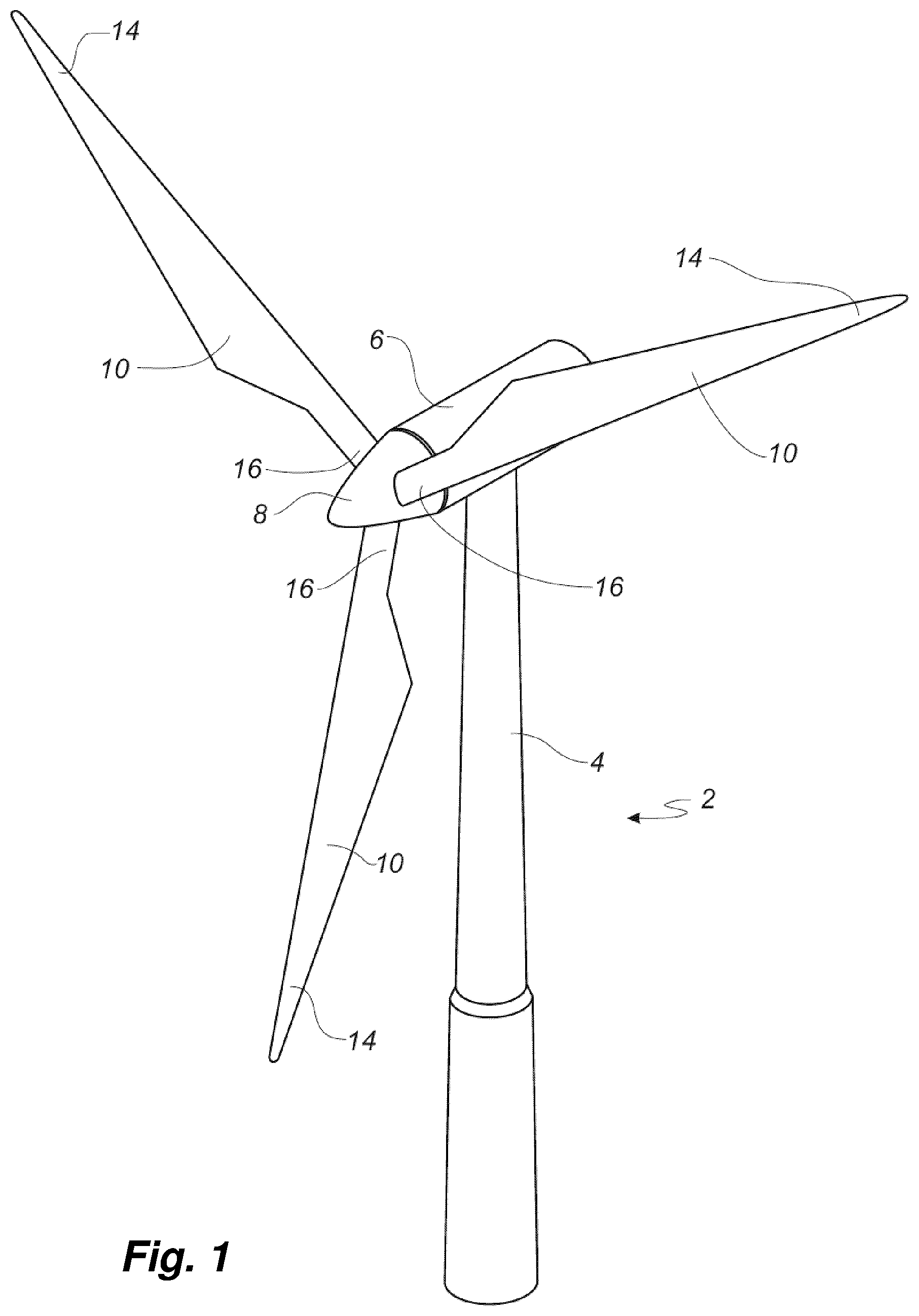 Patent US12378944 Figure 1 – Method of supporting shear webs of a wind turbine blade