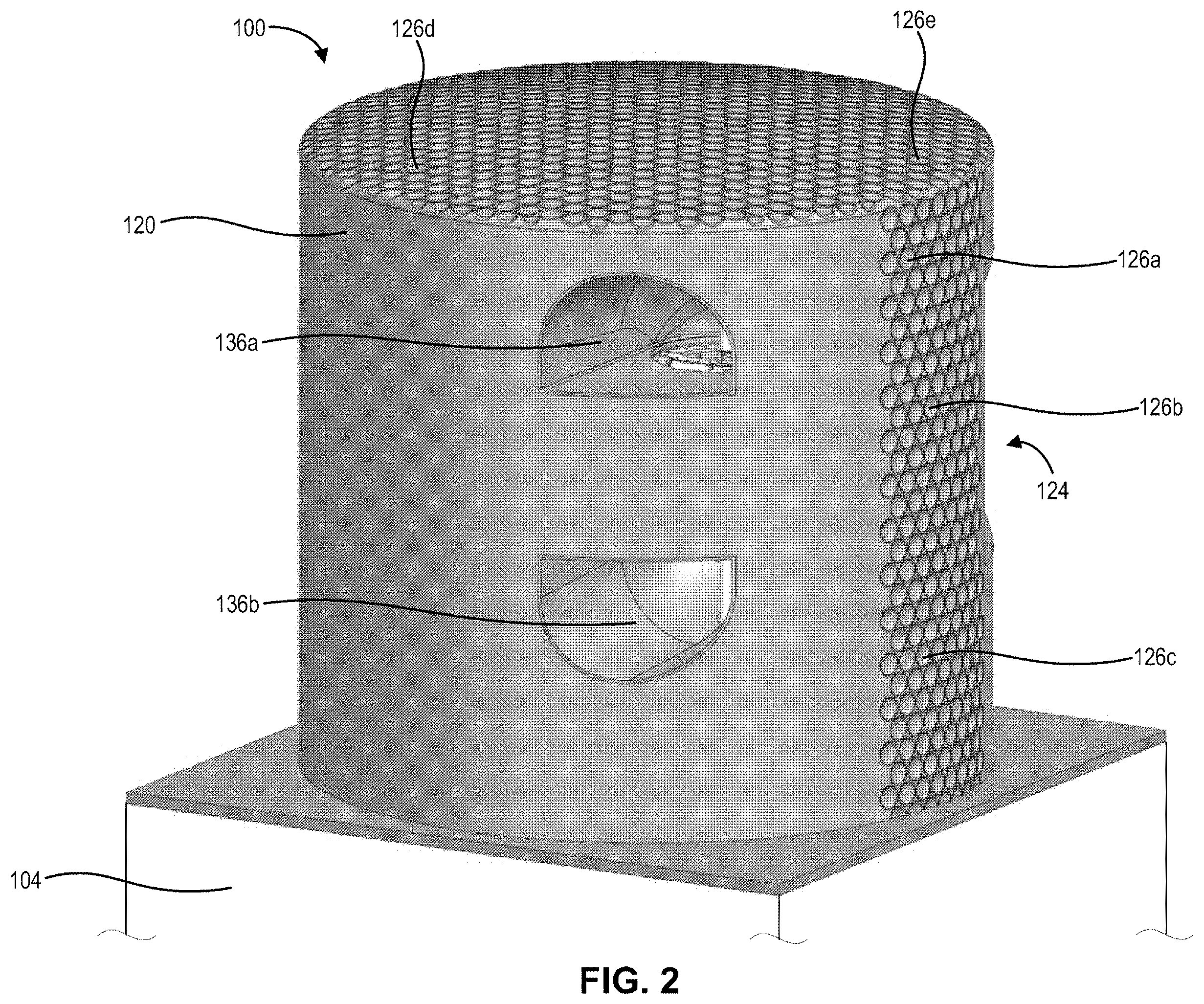 Patent US12378945 Figure 2 – Wind turbine system for power generation