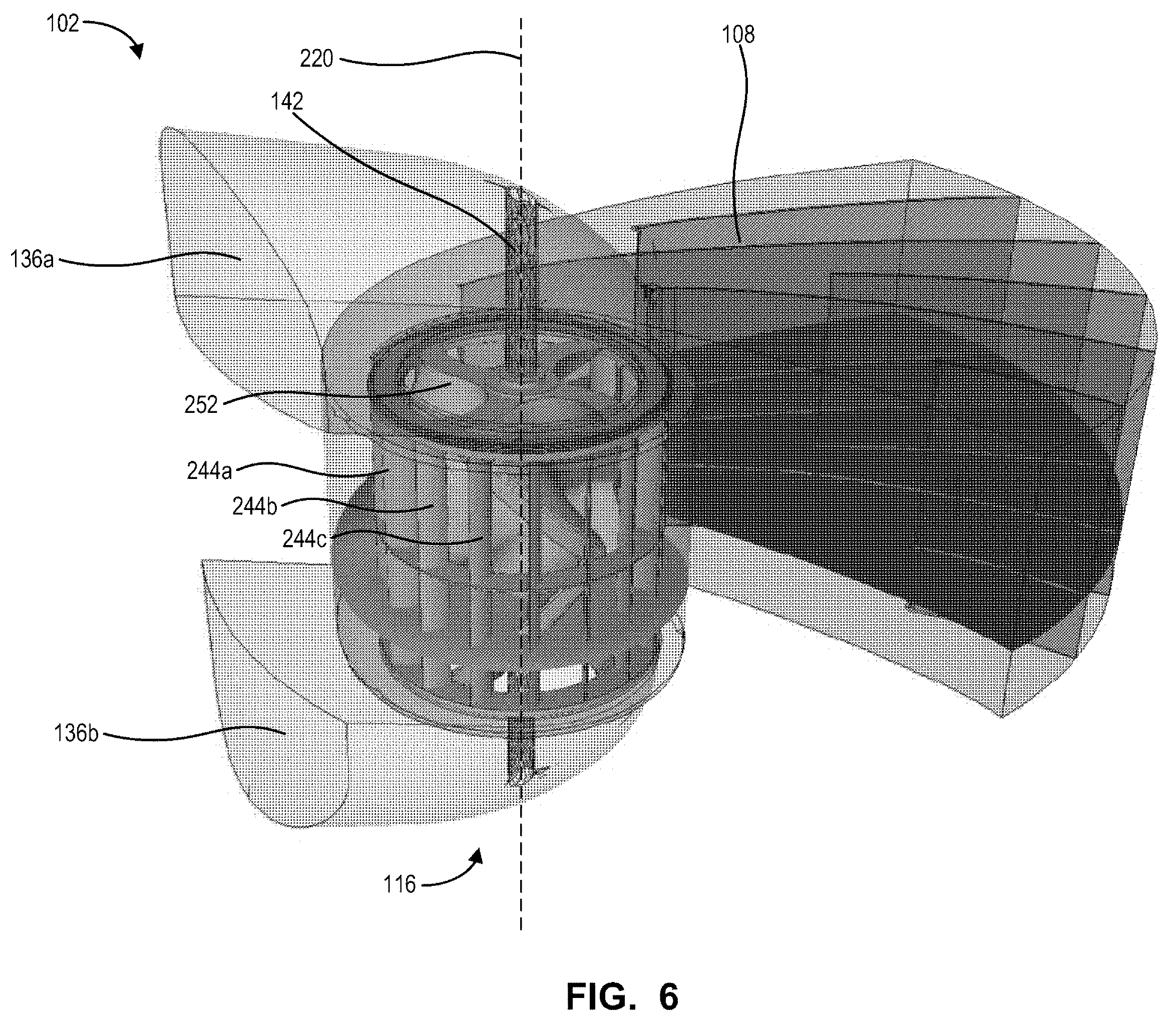 Patent US12378945 Figure 6 – Wind turbine system for power generation