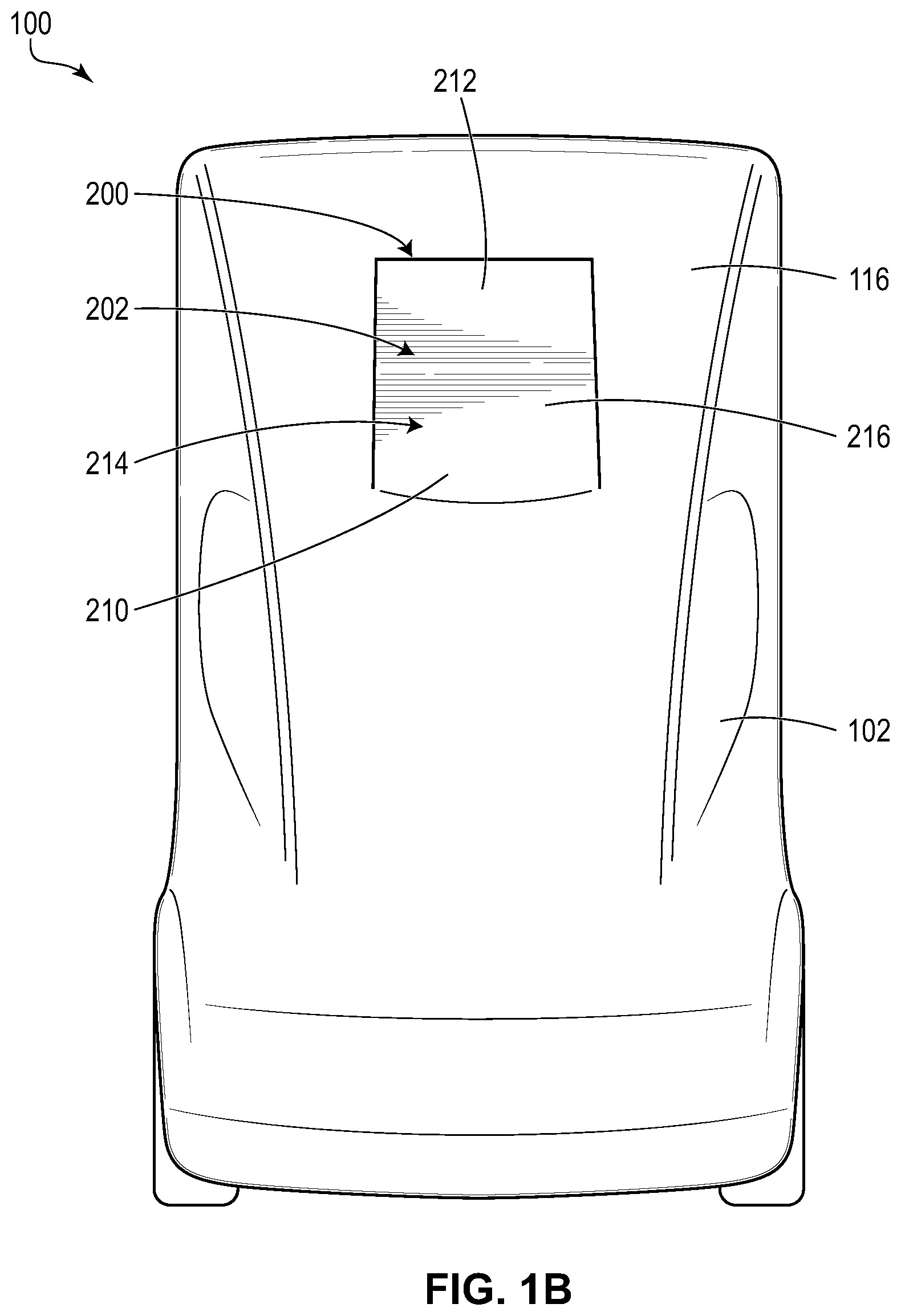 Patent US12378946 Figure 2 – Vehicular wind turbine system for drag reduction