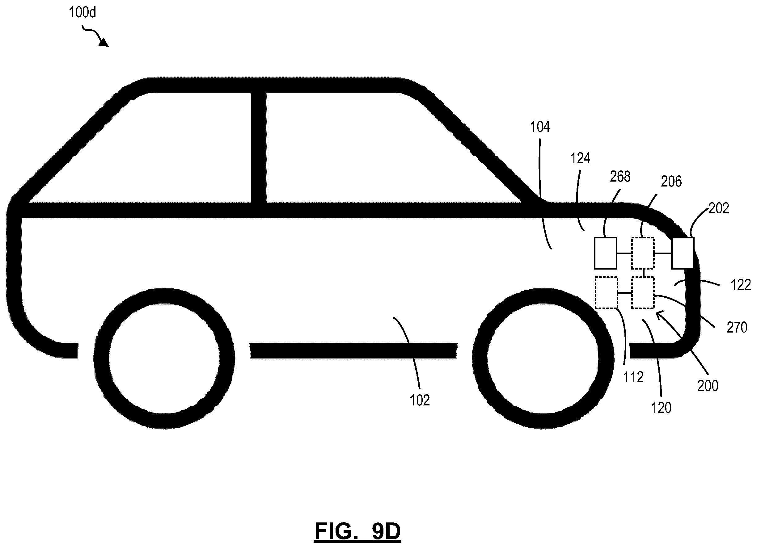 Patent US12378946 Figure 19 – Vehicular wind turbine system for drag reduction