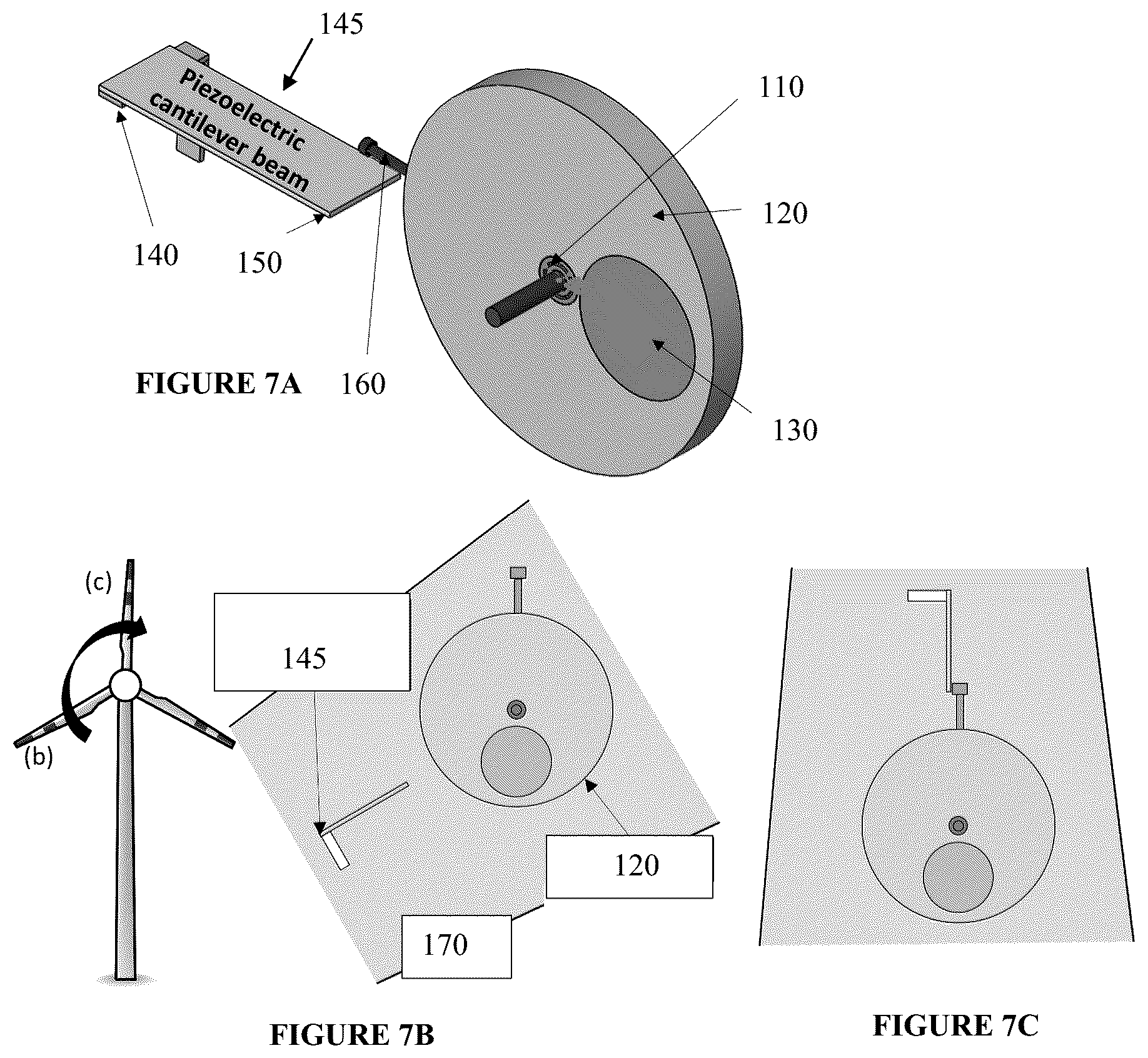 Patent US12378953 Figure 4 – Apparatus and method for harvesting vibration energy from a rotating object