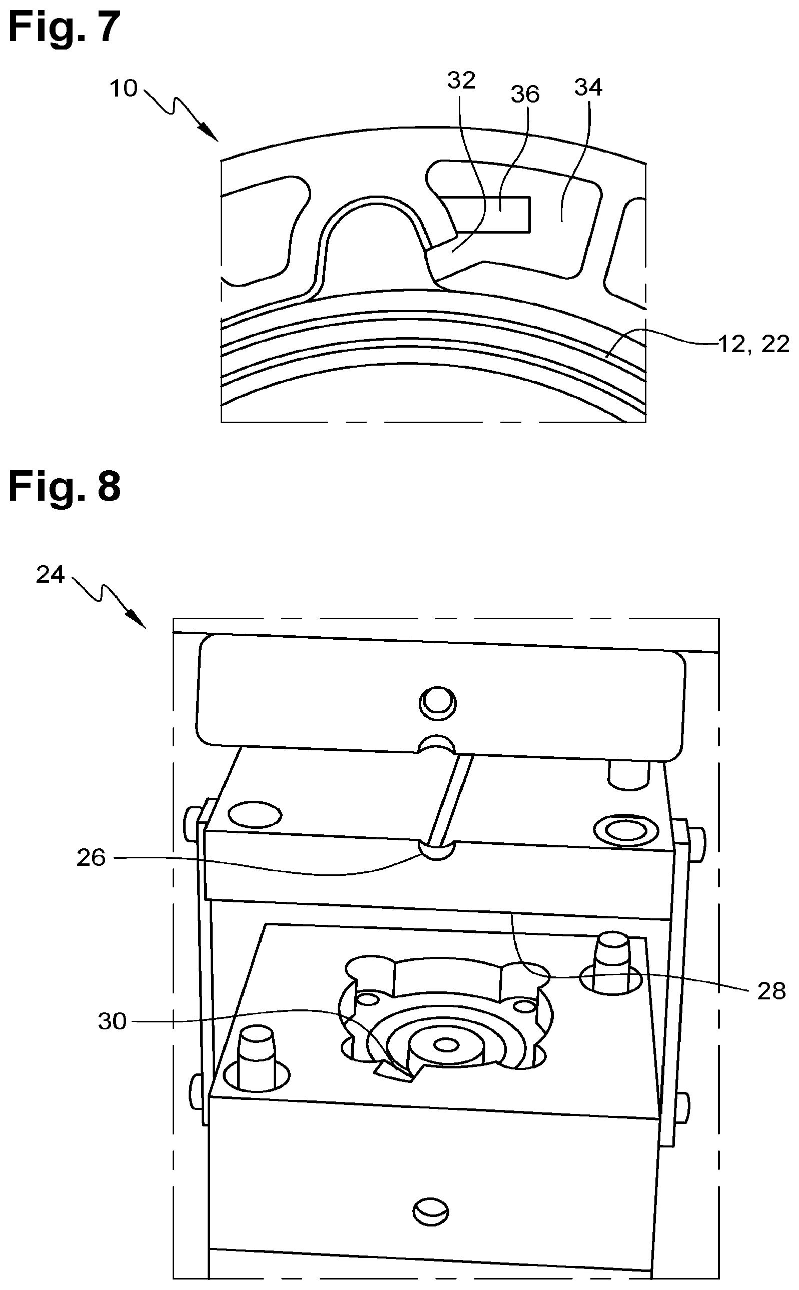 Patent US12378956 Figure 4 – Component with moulded-on seal