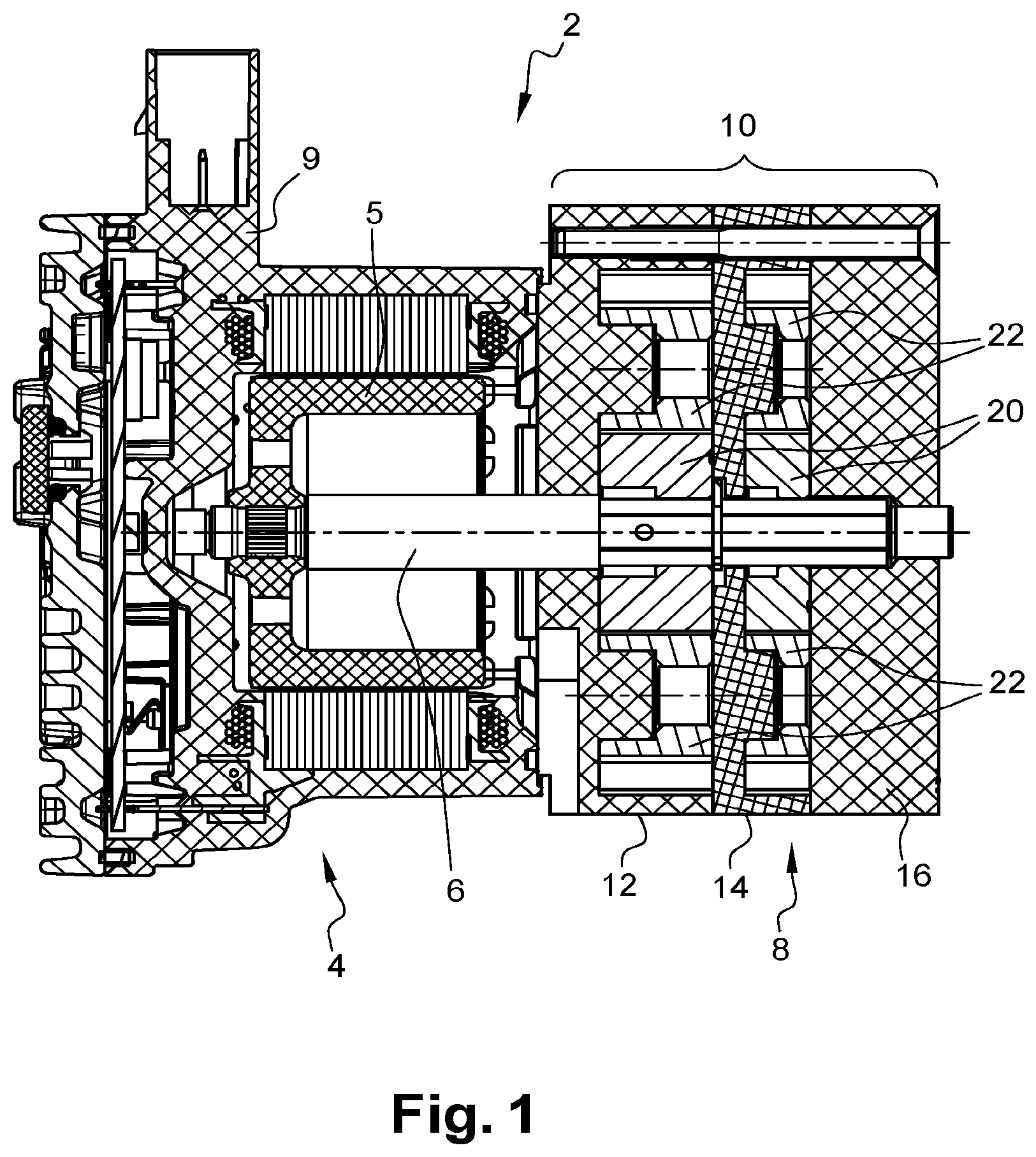 Patent US12378958 Figure 1 – Gear pump