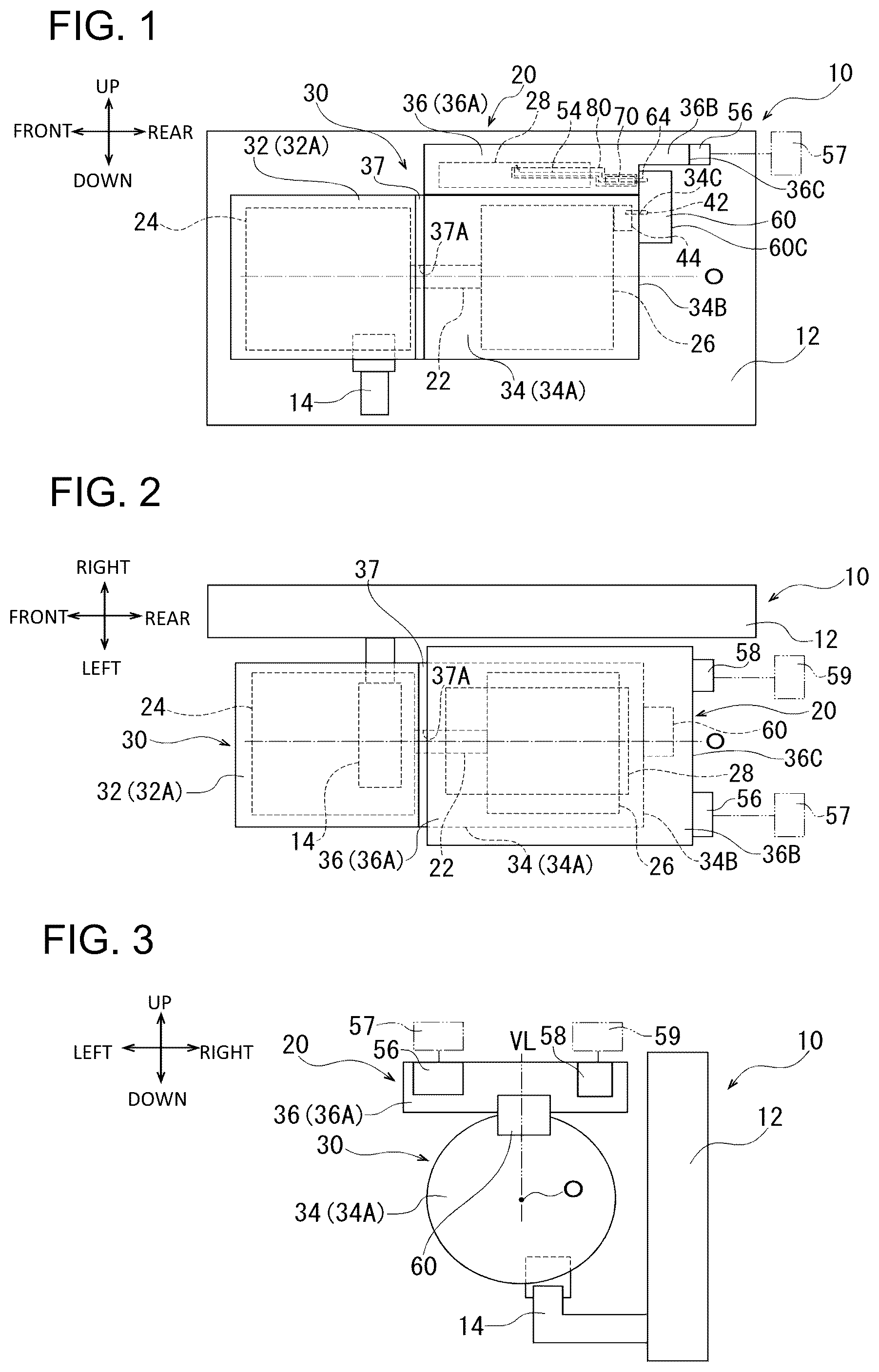 Patent US12378960 Figure 1 – Electric compressor
