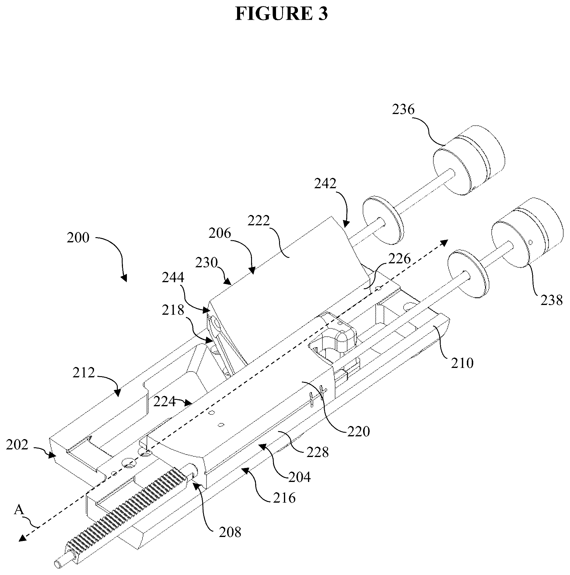Patent US12378962 Figure 3 – Self-positioning volume slide control for screw compressor
