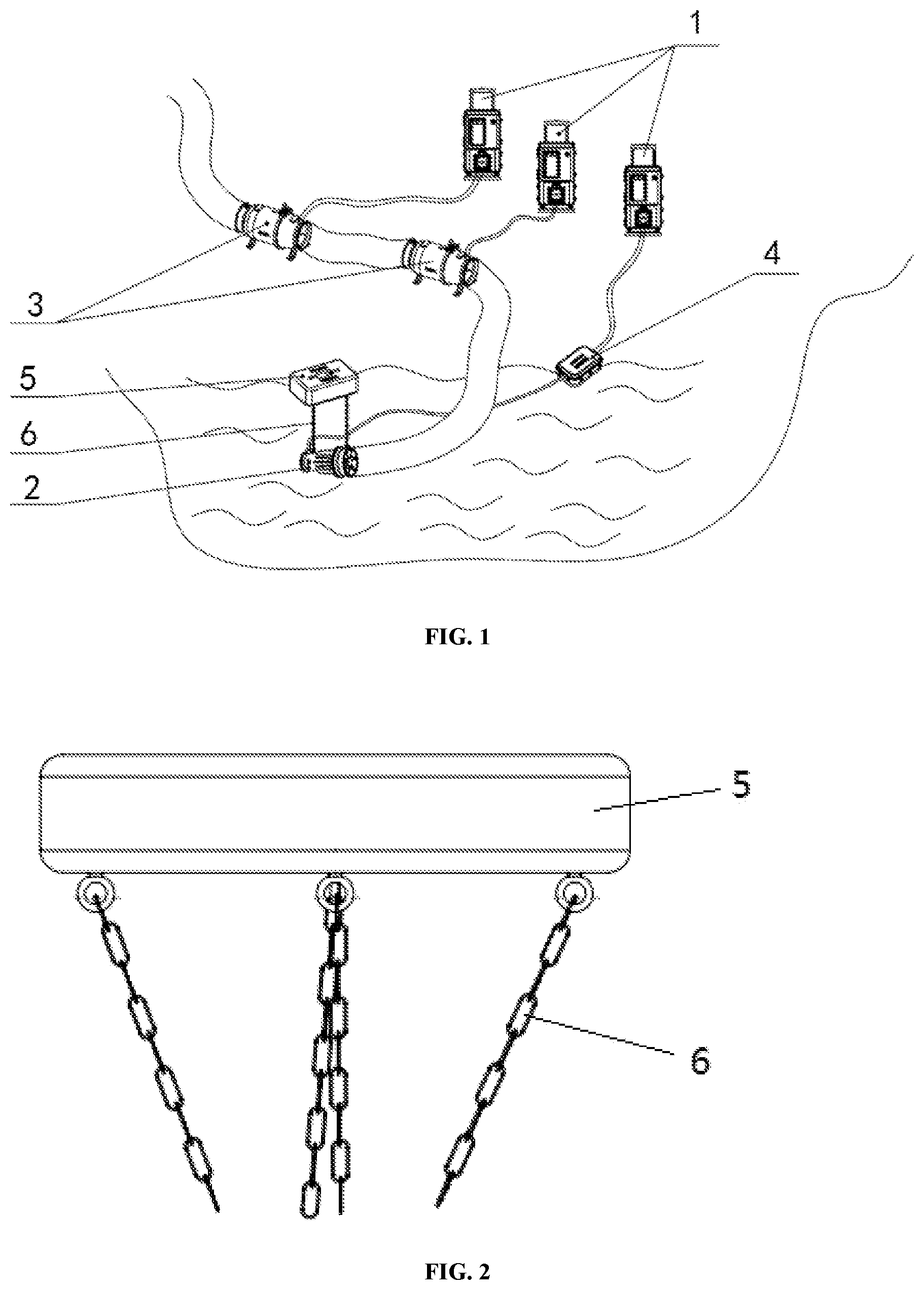 Patent US12378965 Figure 1 – Mobile emergency water supply and drainage device