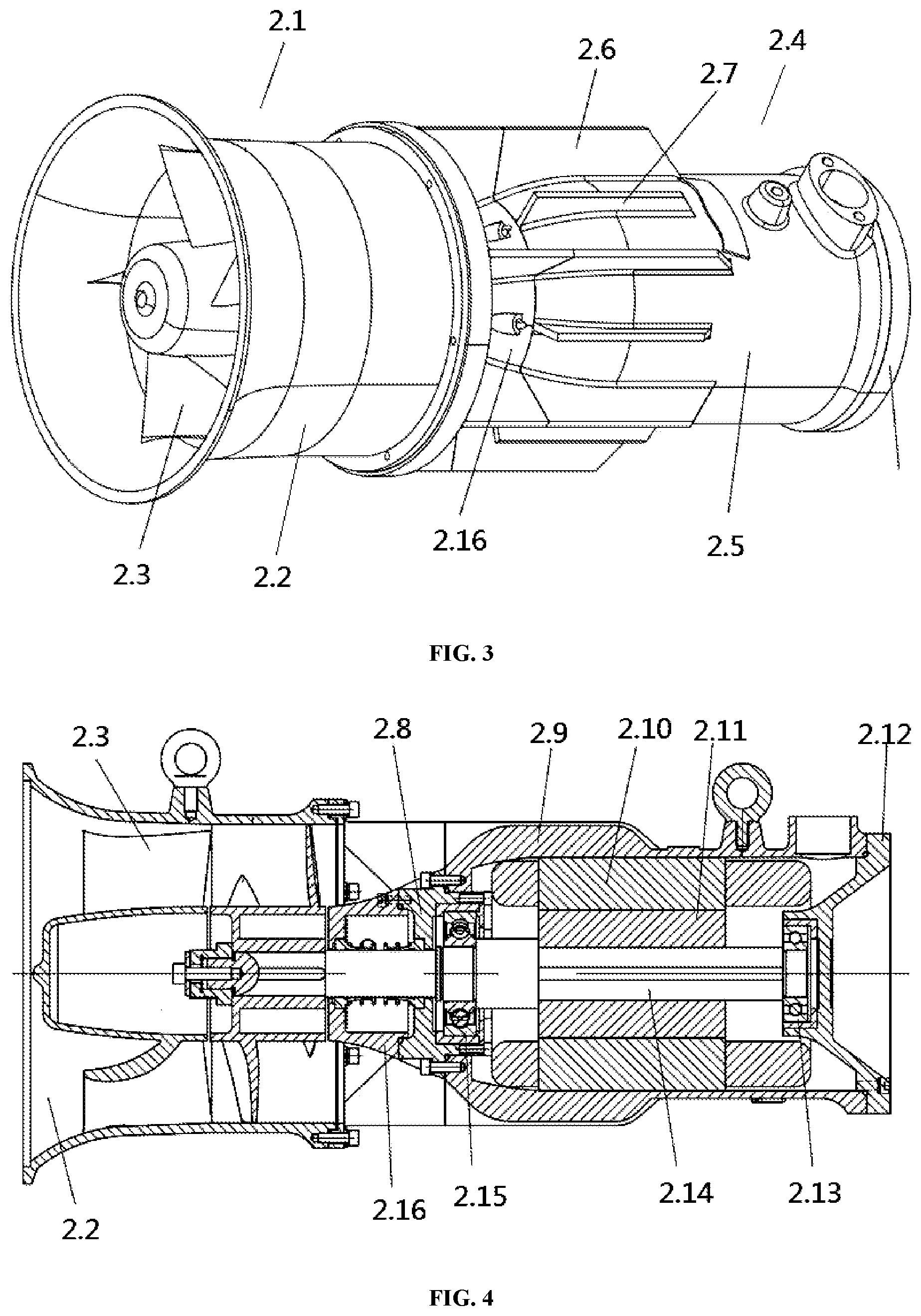 Patent US12378965 Figure 2 – Mobile emergency water supply and drainage device