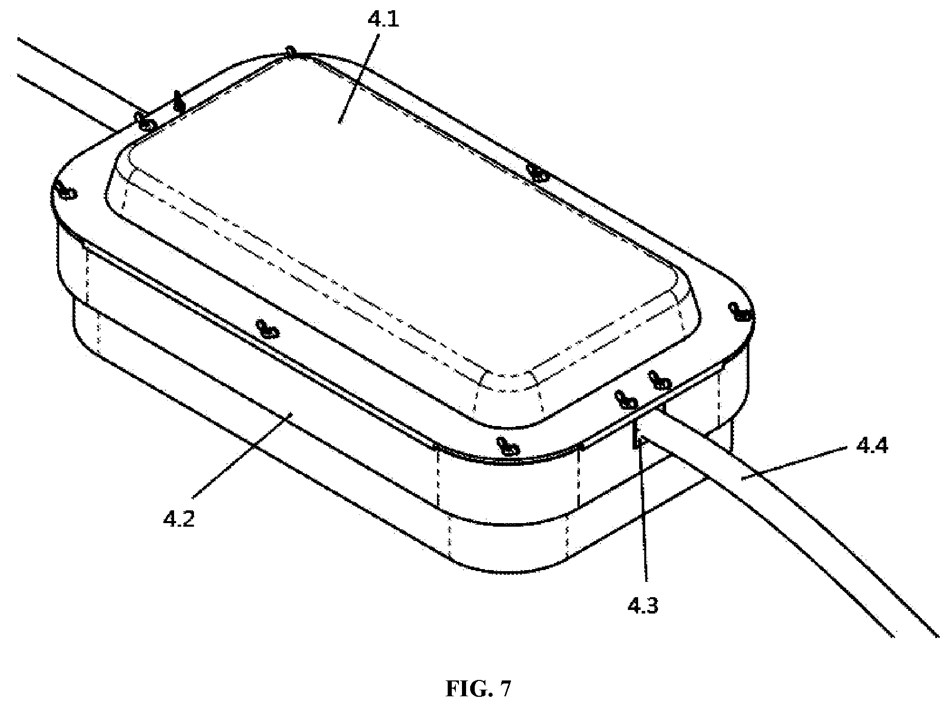 Patent US12378965 Figure 5 – Mobile emergency water supply and drainage device