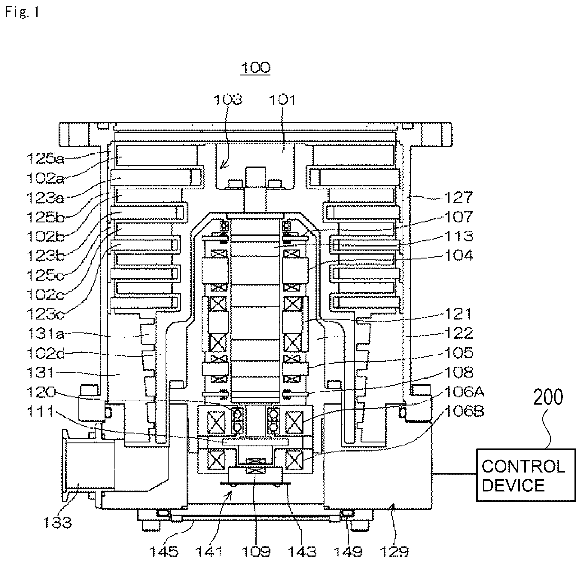 Patent US12378967 Figure 1 – Vacuum pump