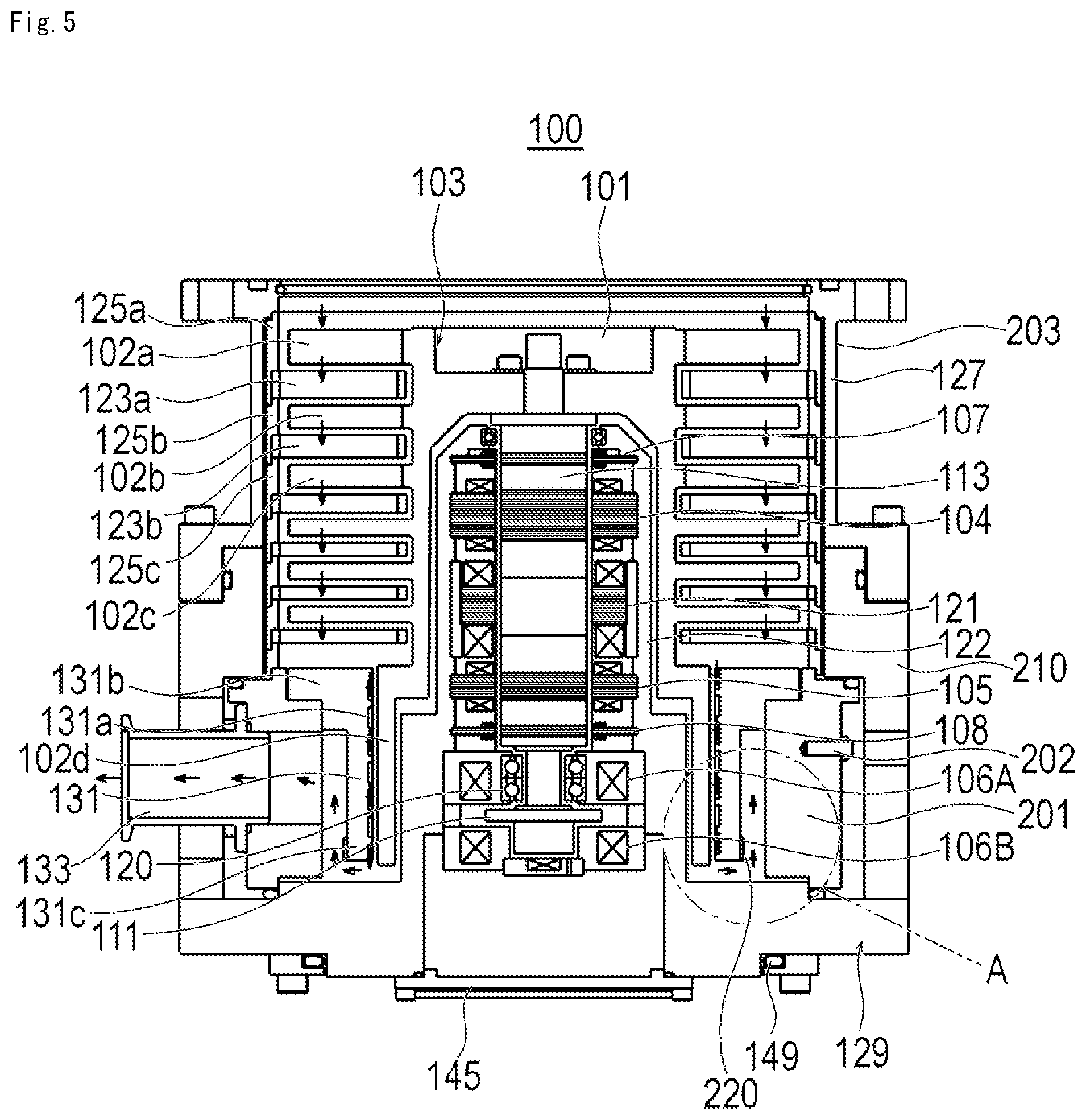 Patent US12378967 Figure 5 – Vacuum pump