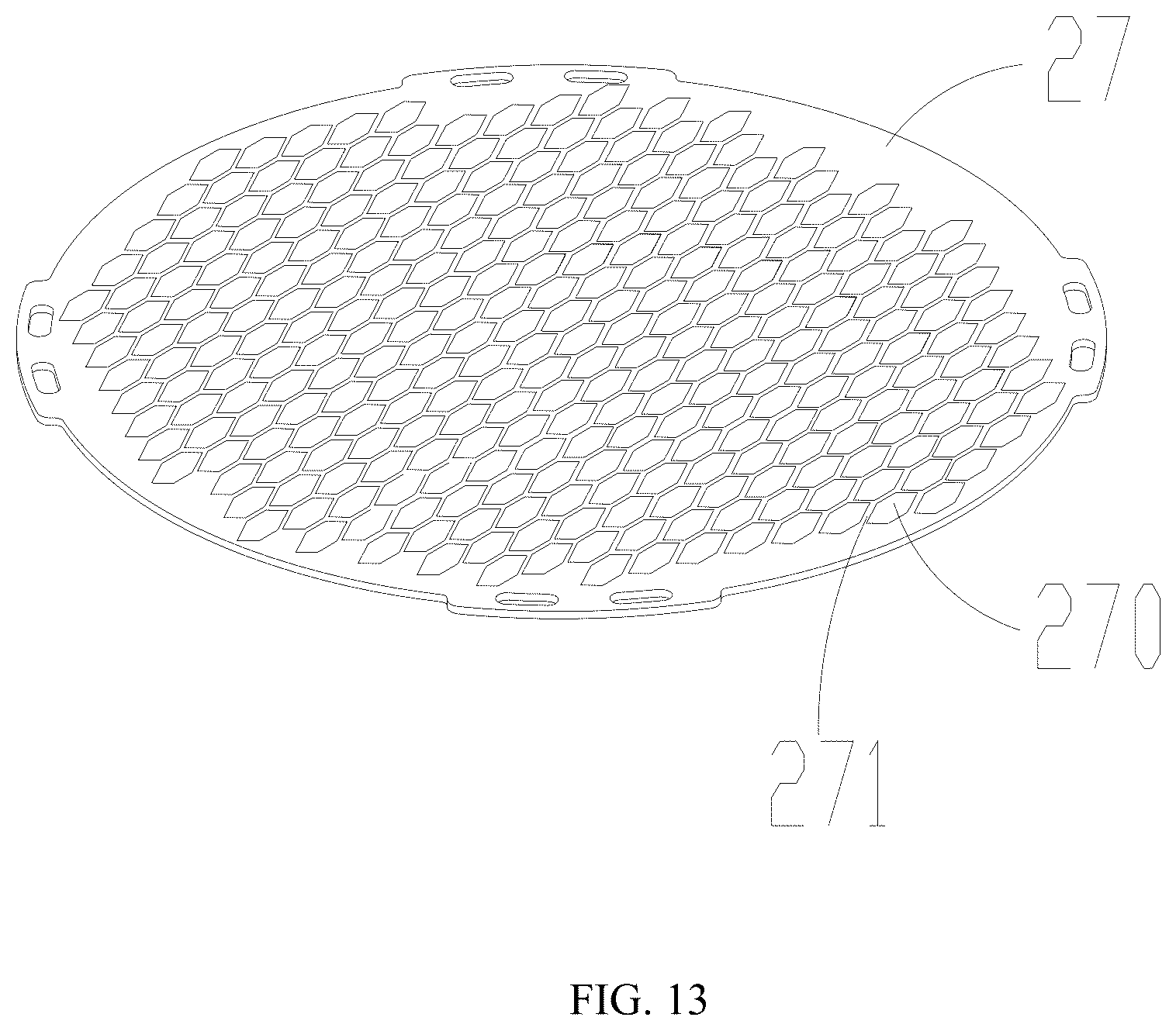 Patent US12378968 Figure 13 – Portable fan and fan assembly