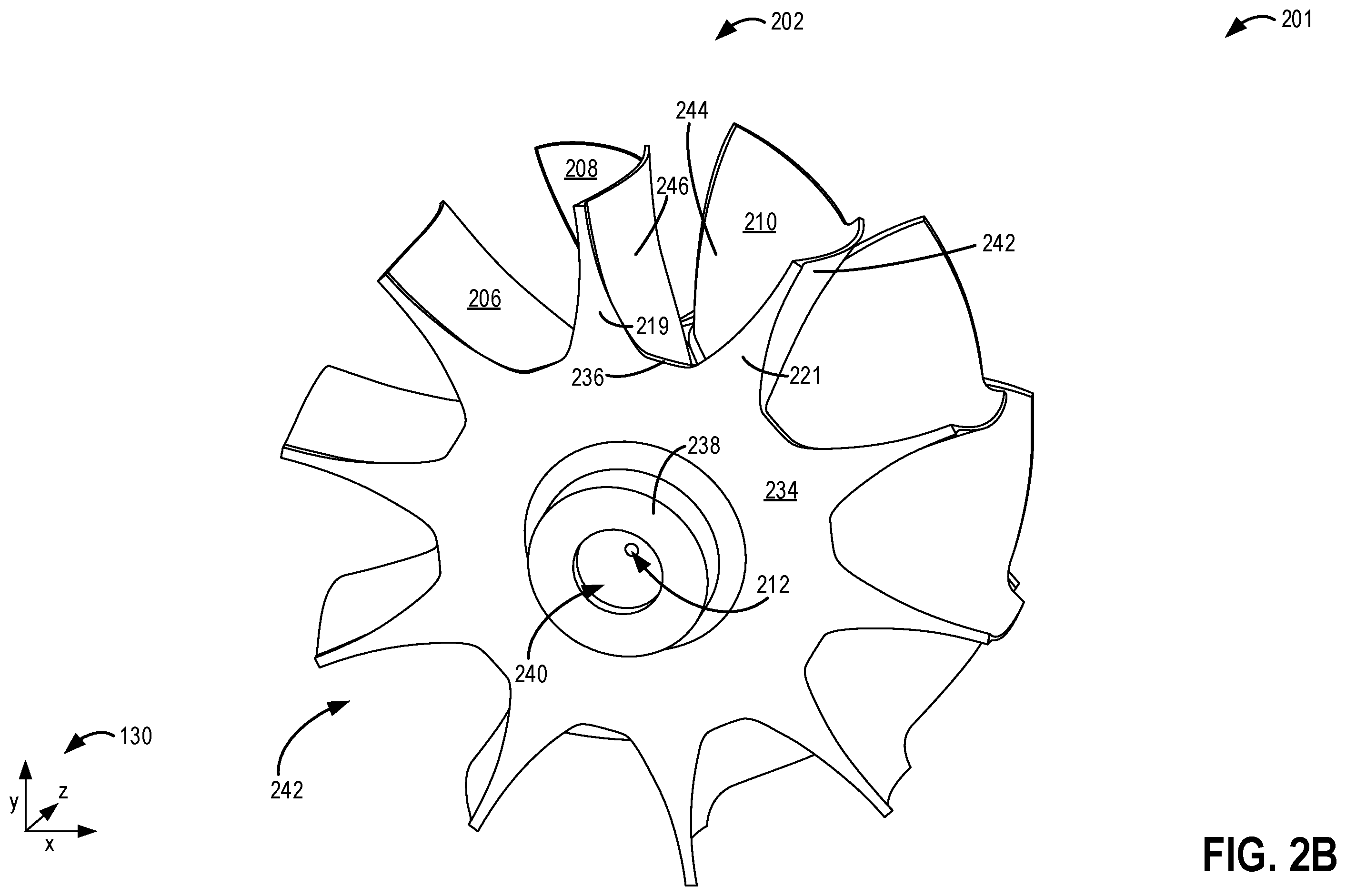 Patent US12378972 Figure 4 – Systems for manufacturing an impeller wheel assembly