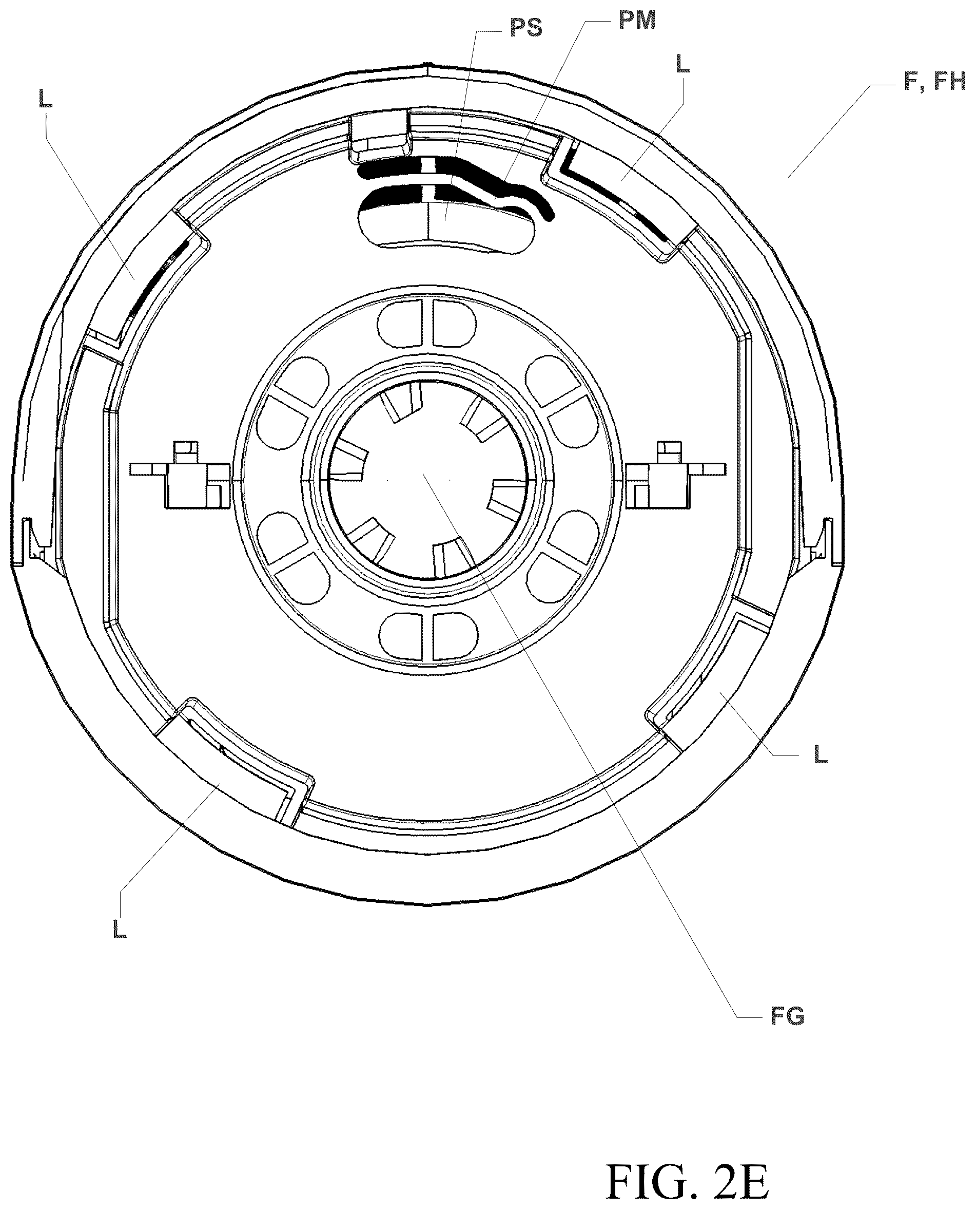 Patent US12378973 Figure 5 – Modular tower fan