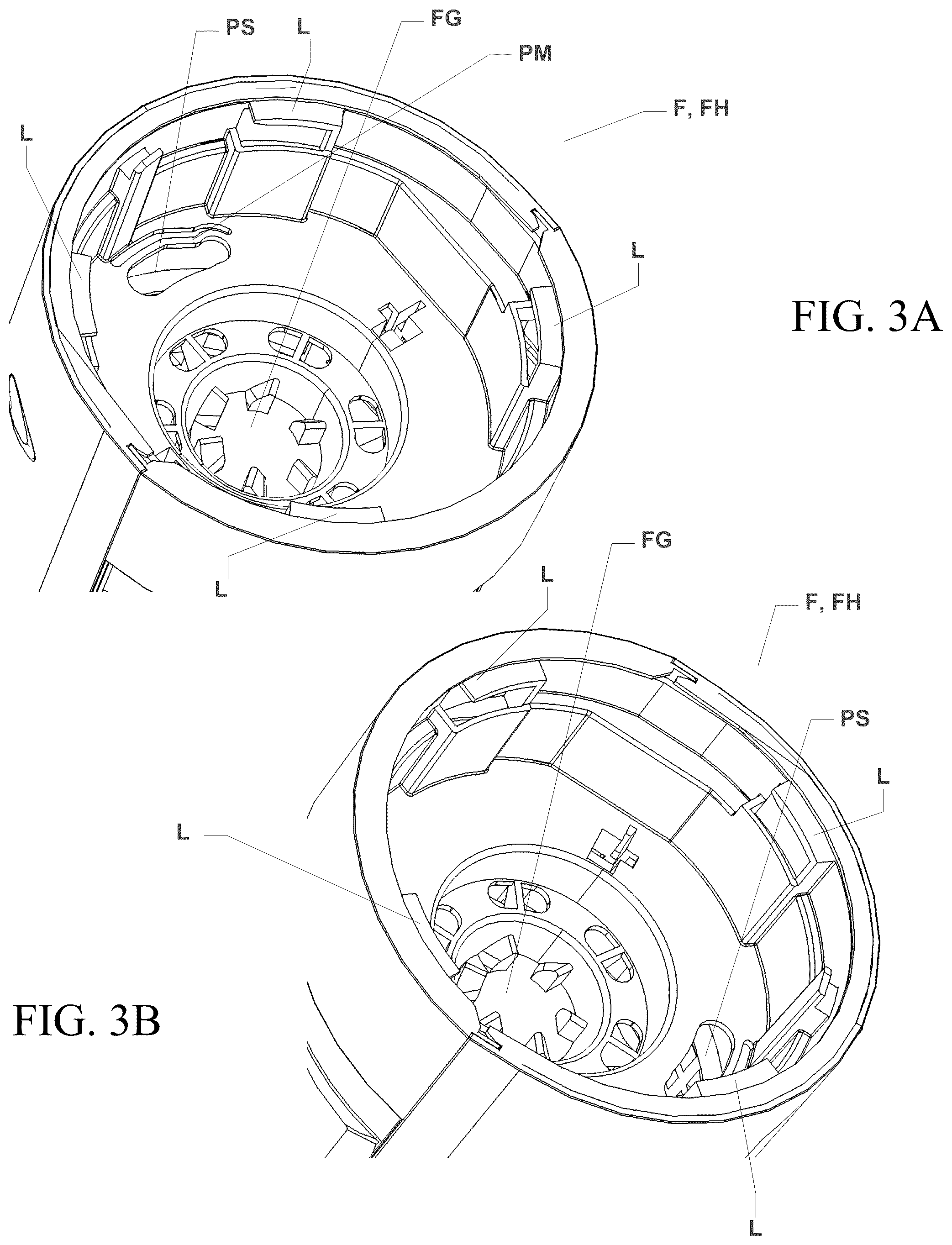Patent US12378973 Figure 6 – Modular tower fan