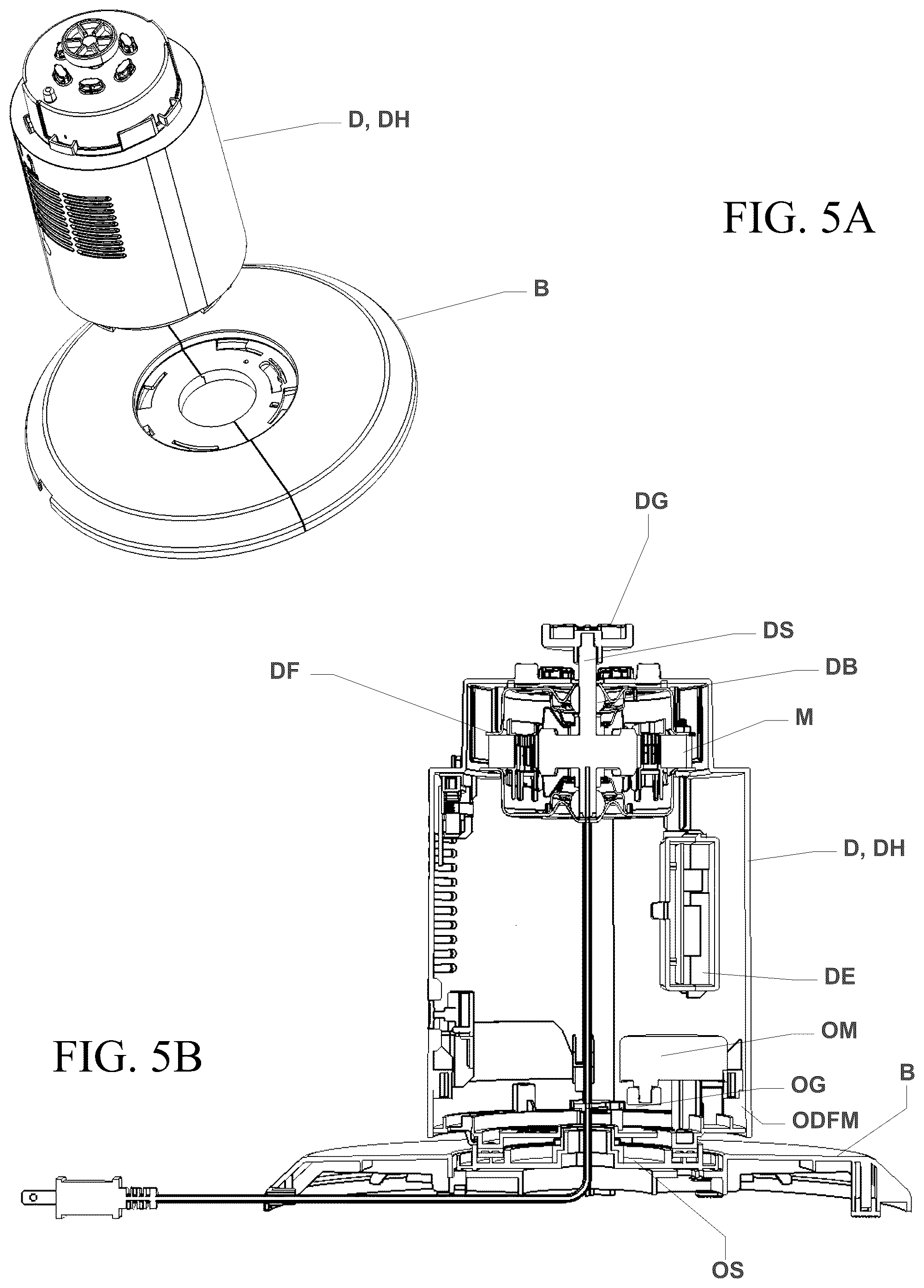 Patent US12378973 Figure 12 – Modular tower fan