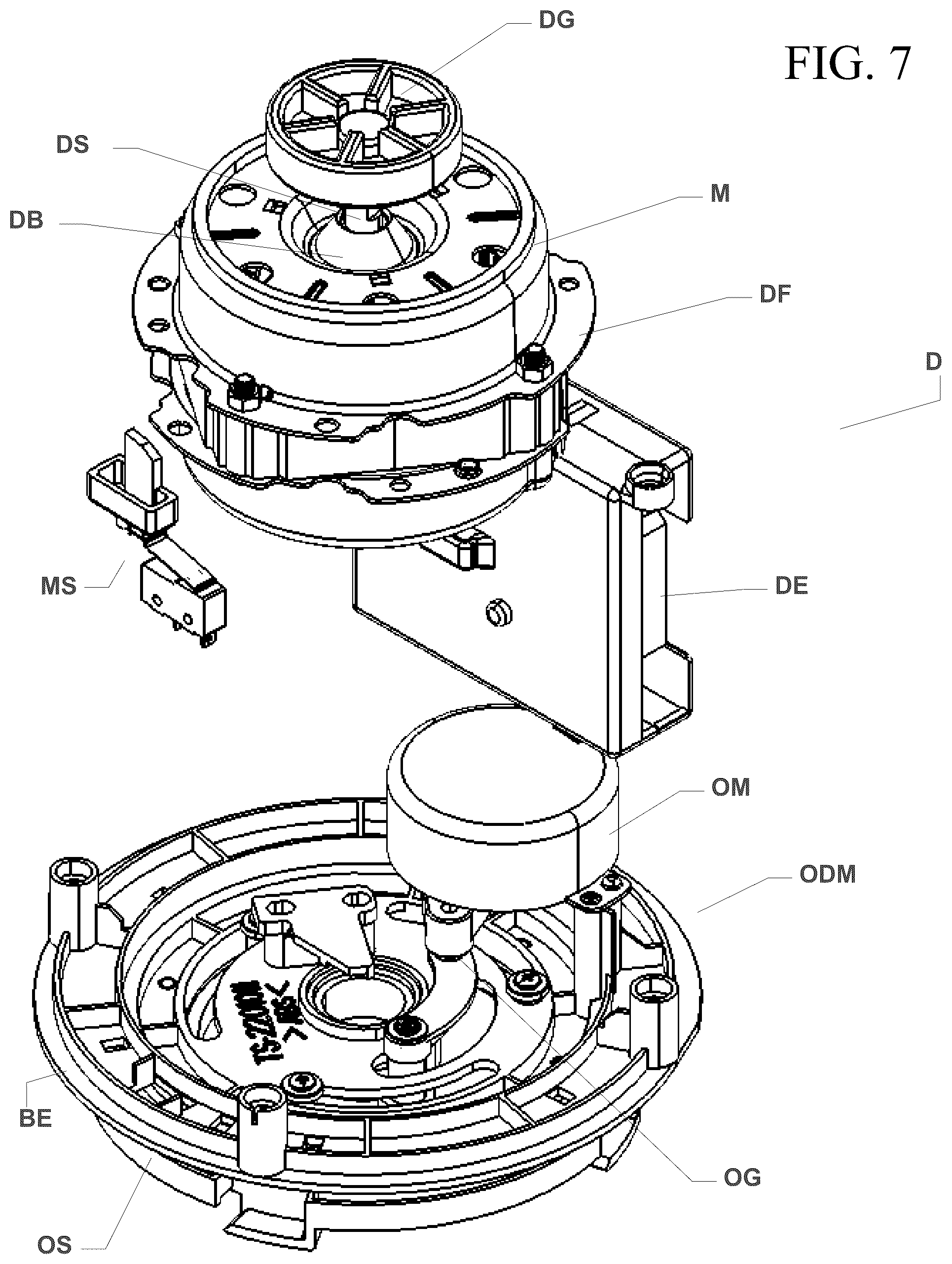 Patent US12378973 Figure 14 – Modular tower fan