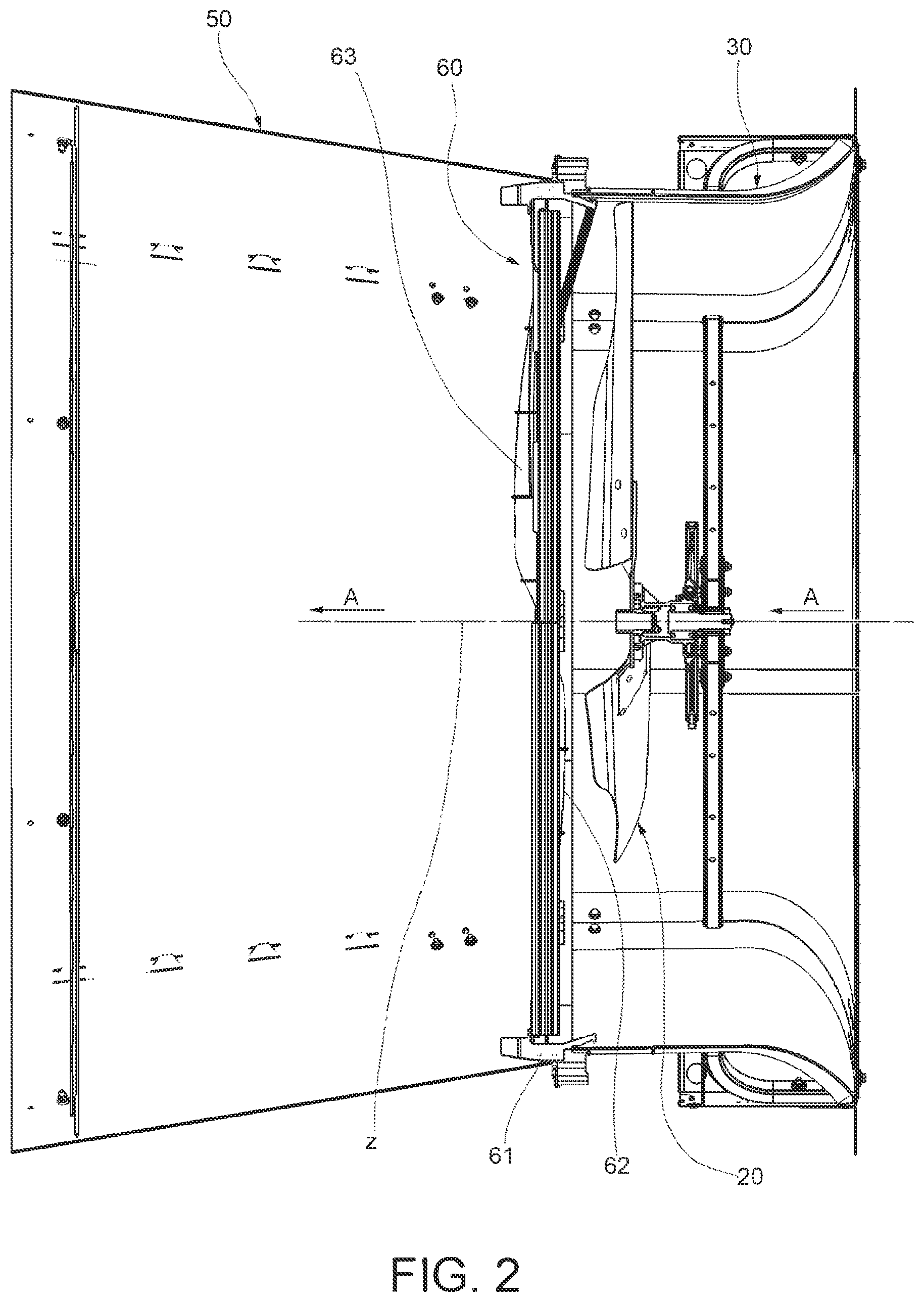 Patent US12378974 Figure 2 – Damper for fan