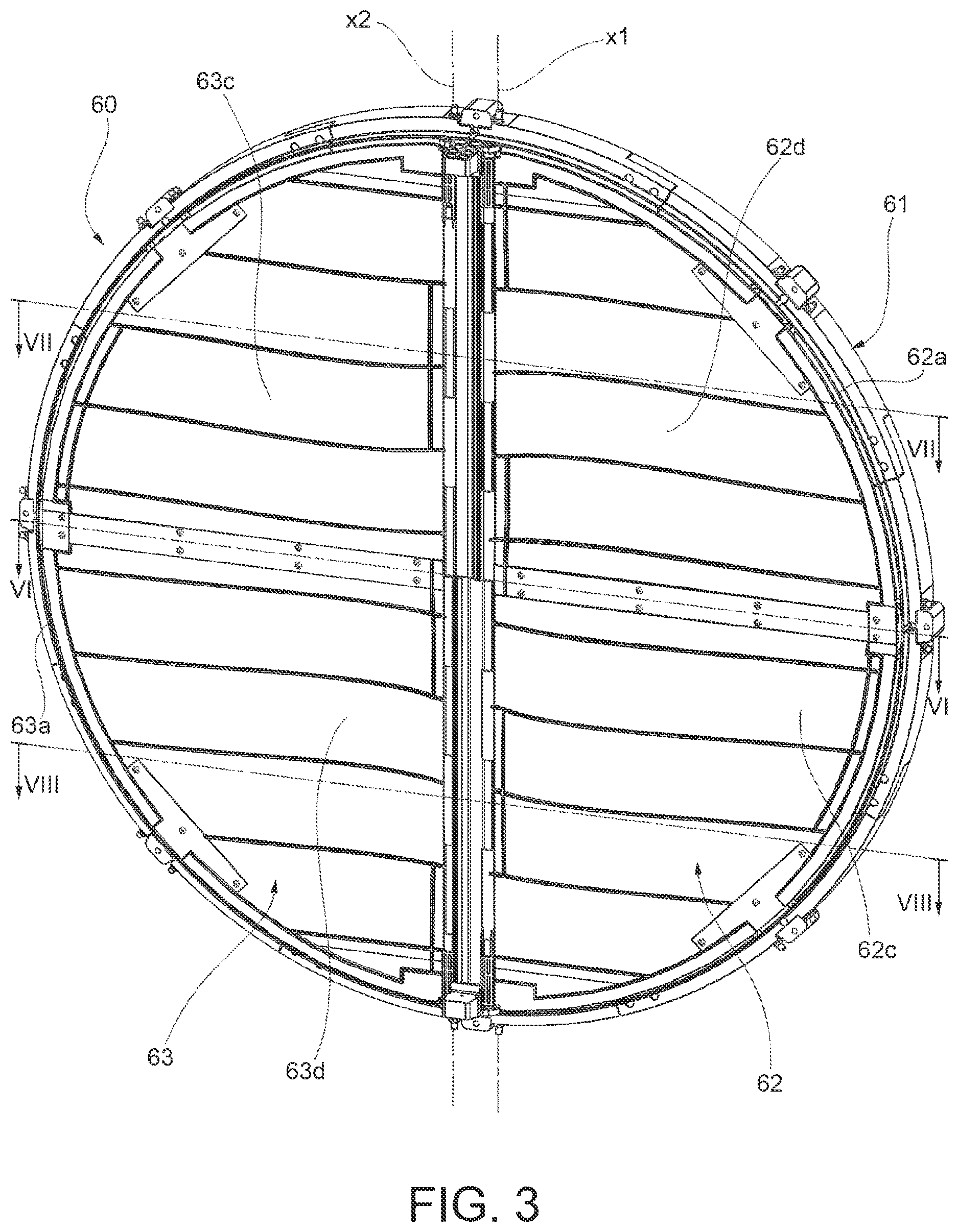 Patent US12378974 Figure 3 – Damper for fan