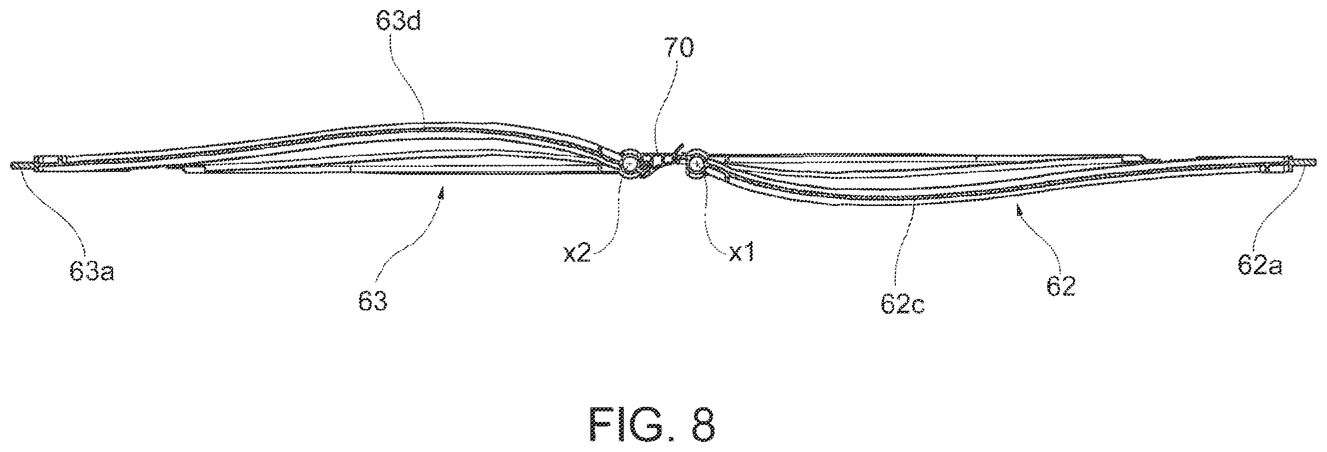 Patent US12378974 Figure 8 – Damper for fan