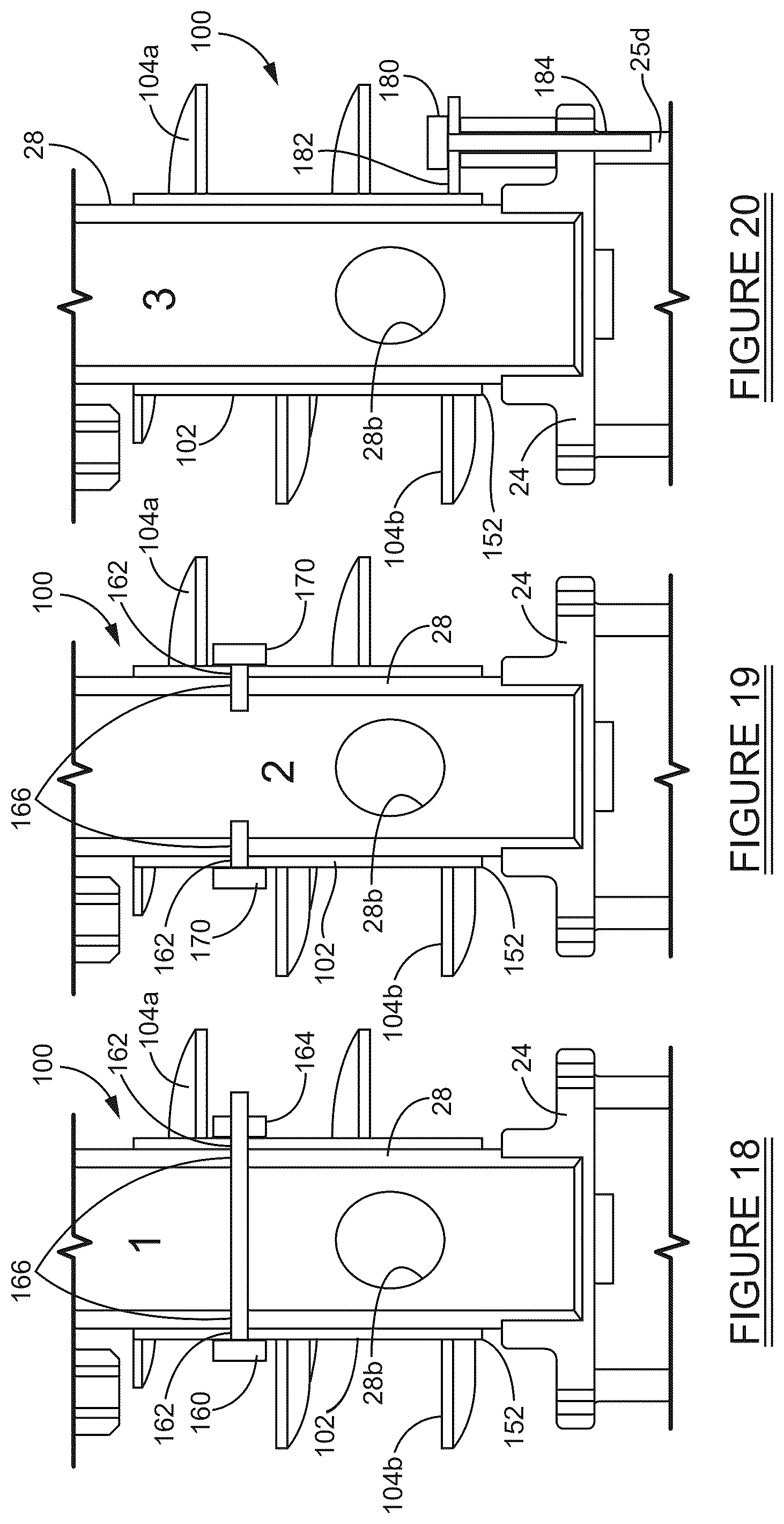 Patent US12378975 Figure 13 – Pneumatic fluid pump with dual rotational swirling cleaning action